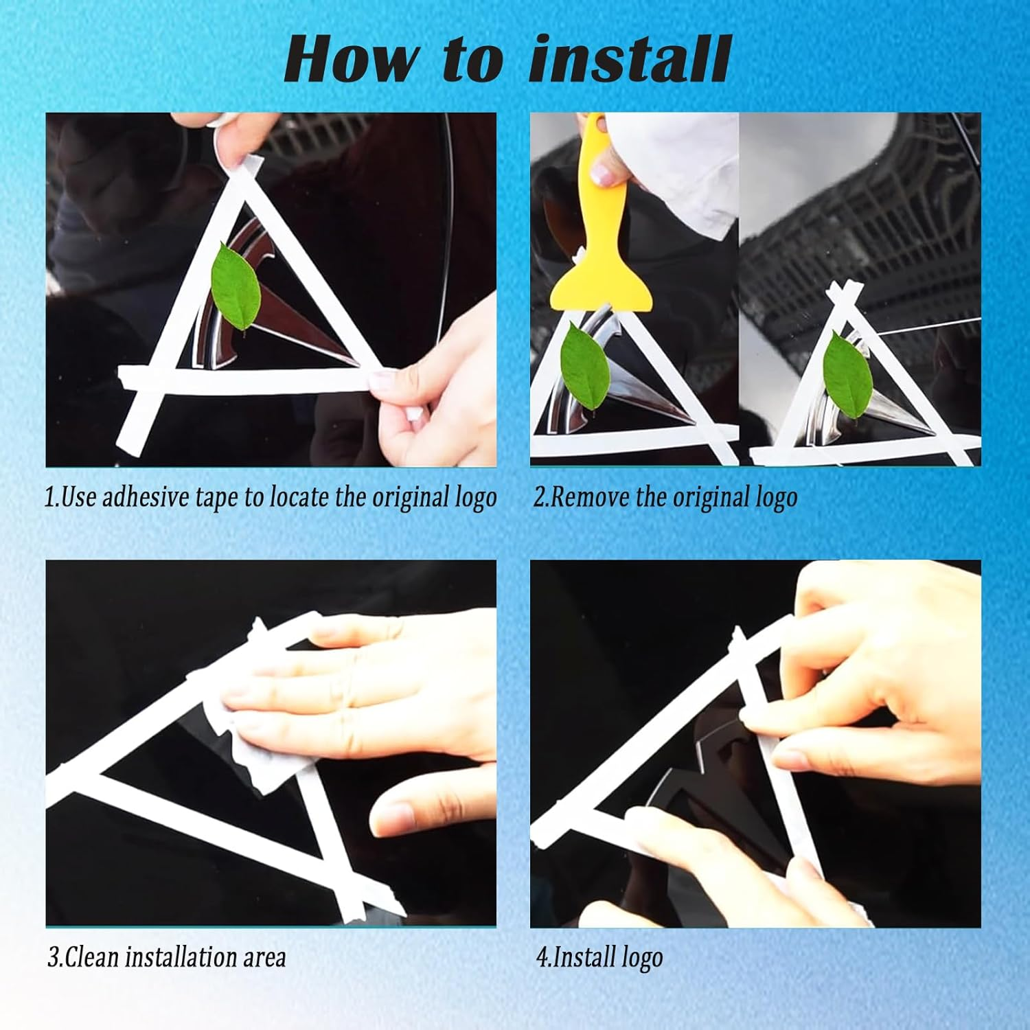 YHCDSEA Car Original Logo 3D Badge Metal Replacement Sticker for Tesla Model 3 Front Back Trunk T Logo Replace Emblem Stickers Accessories (Matt Black) image number 1