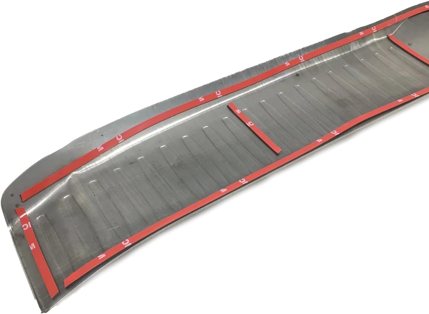 GZBFTDH Stainless Steel Rear Bumper Protector Cargo Trunk Sill Trim Plate Guard, for Kia Carnival Minivan 2022 2023 2024 Accessories Door Entry Guard Cover (Black - Brushed) image number 4