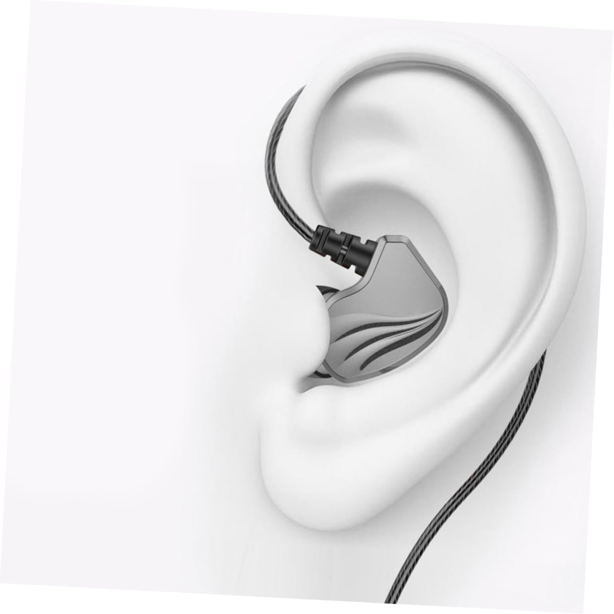 CLISPEED High Fidelity Earphones Jack Wired Headset for Phone Tablet Headphones image number 2