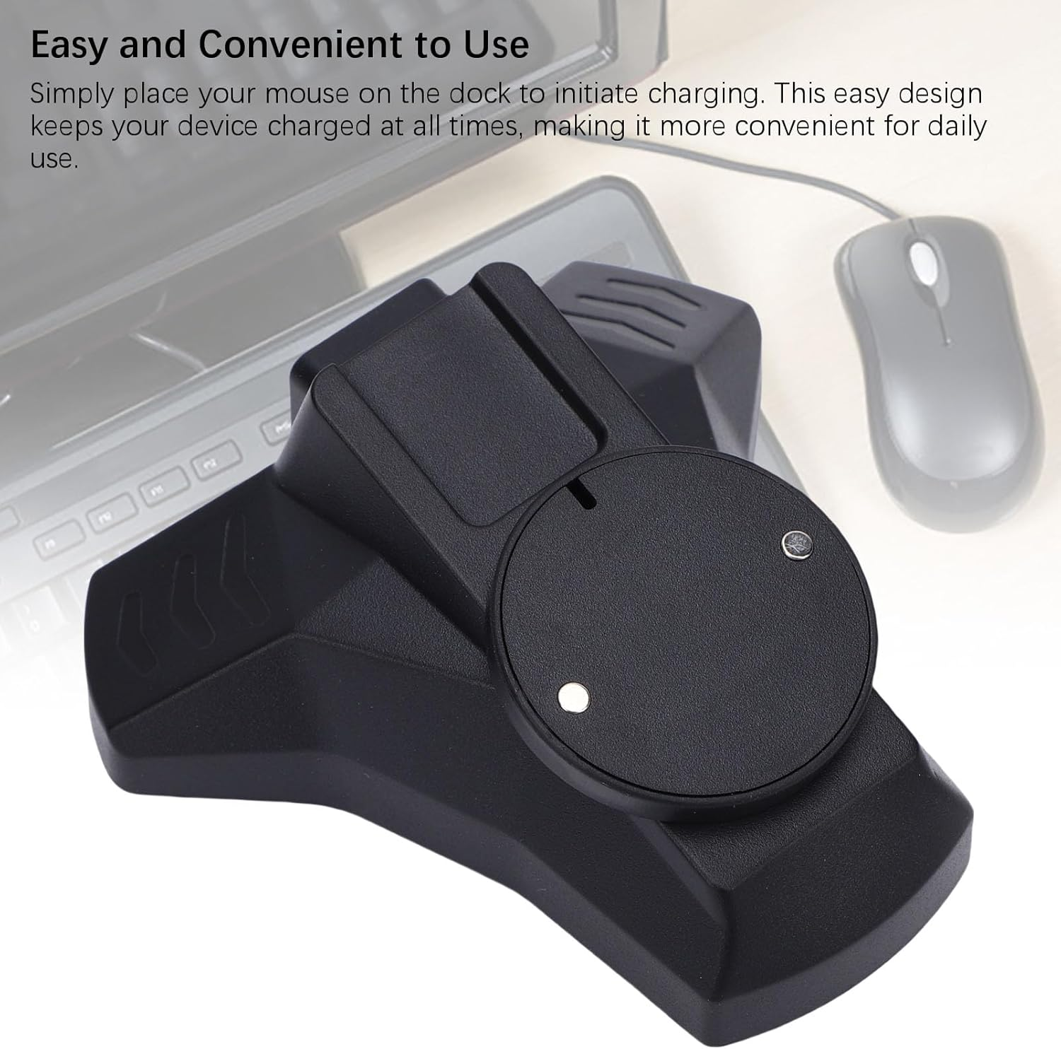 Bewinner Charging Dock for Wireless Mouse G903, G703, G403, G903HERO, G703HERO, G502HERO, Replacement Charger with USB C Interface, Overcurrent Overcharge Short Circuit Prevention image number 5