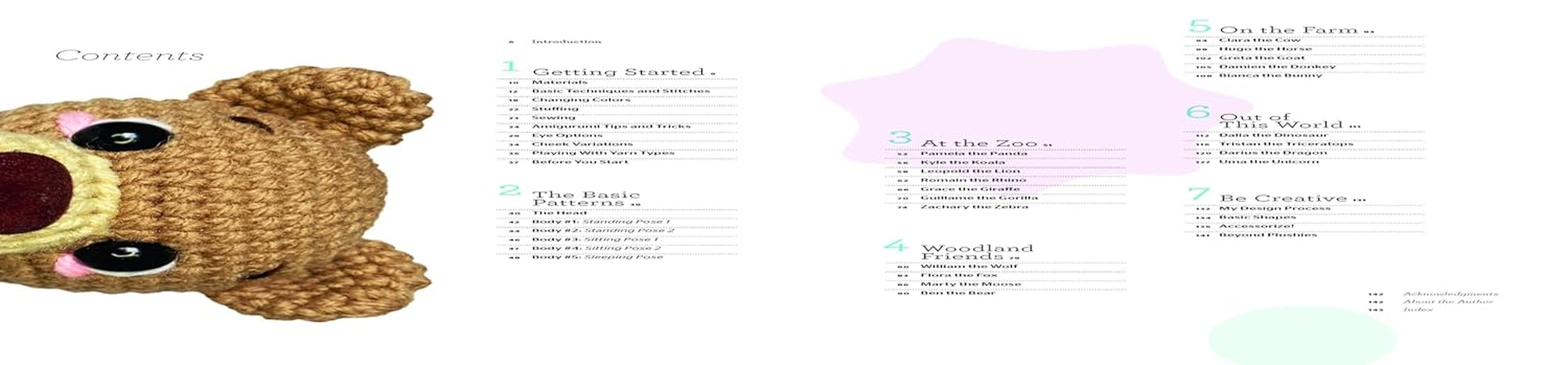 Amigurumi Friends: 20 Easy Patterns to Create 100+ Adorable Custom Crochet Critters - Explore Infinite Possibilities with Shapes, Colors, Details, and Yarns image number 2