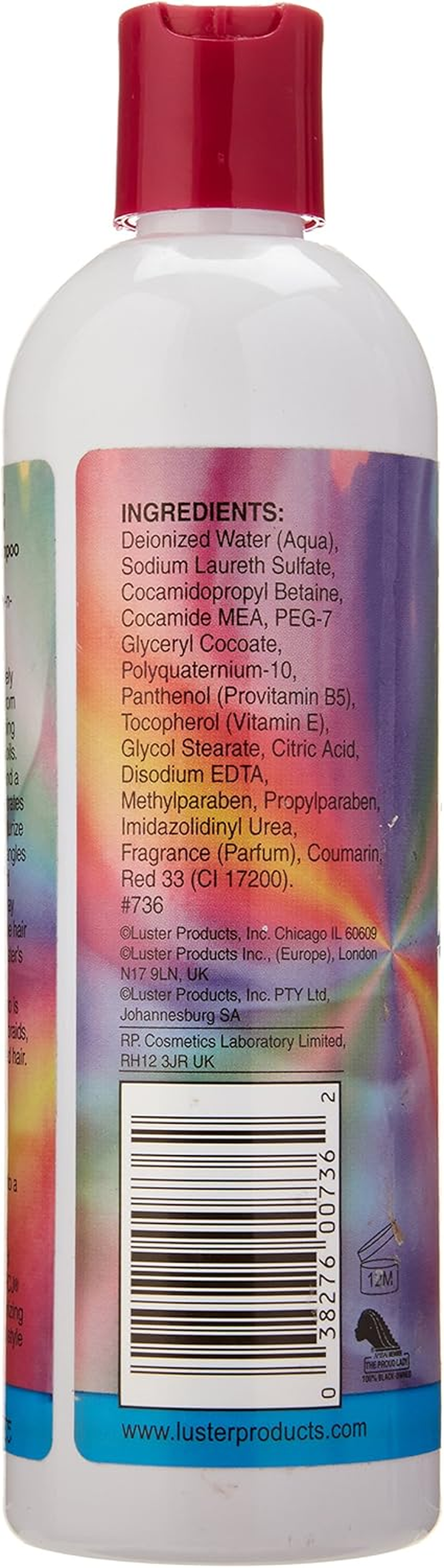 Luster'S PCJ Pretty N Silky Conditioning Shampoo, 12 Ounce image number 2
