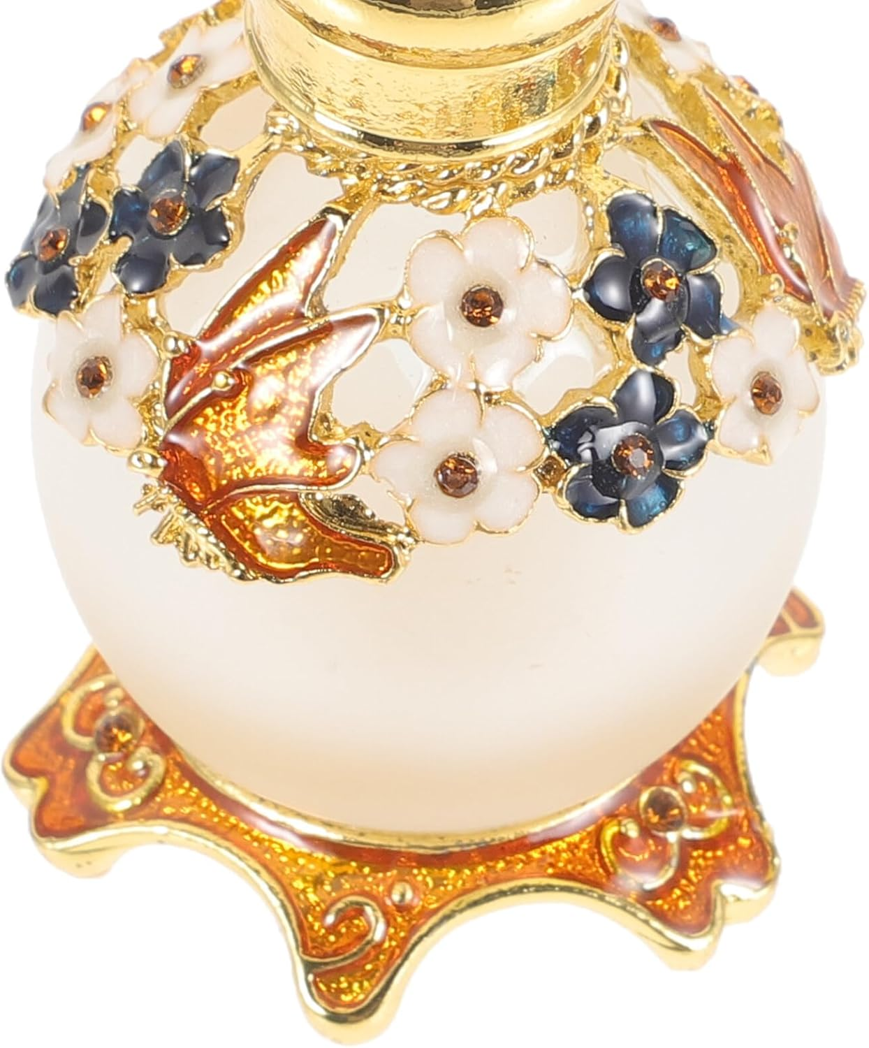 TEHAUX Vintage Butterfly Perfume Bottle Middle Eastern Style Empty Essential Oil Bottle for Sample Refillable Use image number 4