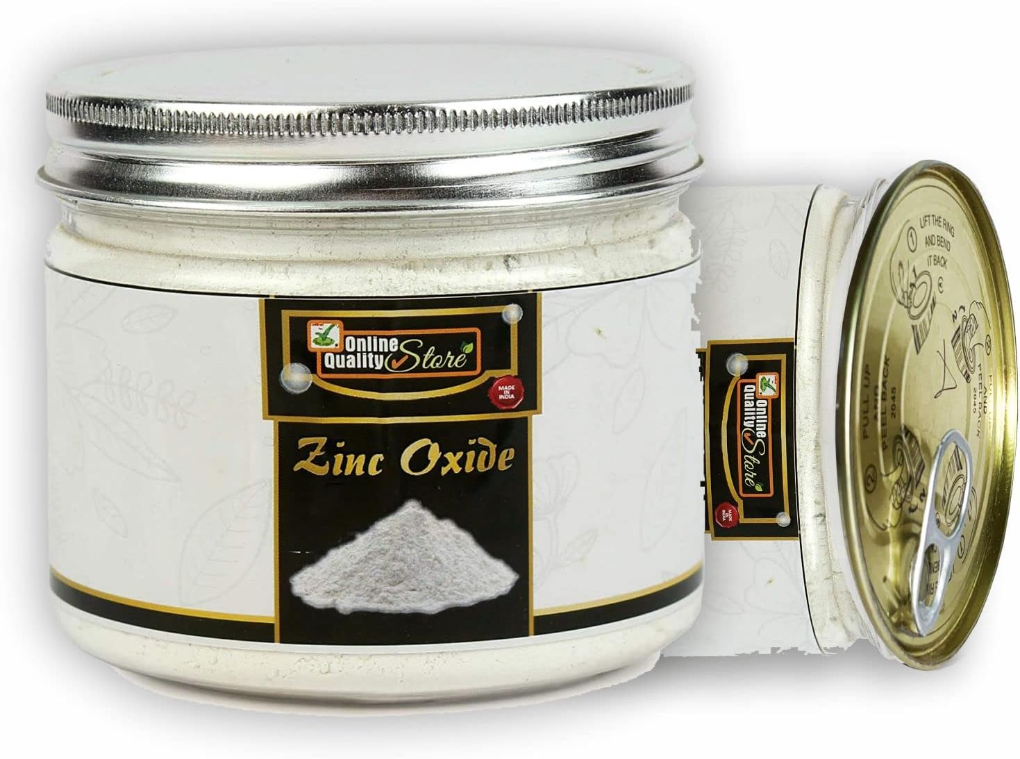 Online Quality Store 100% Organic Zinc Oxide (Face Pack, Skin Care)_150G - Natural Zinc Oxide Powder - Naturally Occurring, Pure & Uncoated, Perfect for DIY Sunscreens Powder