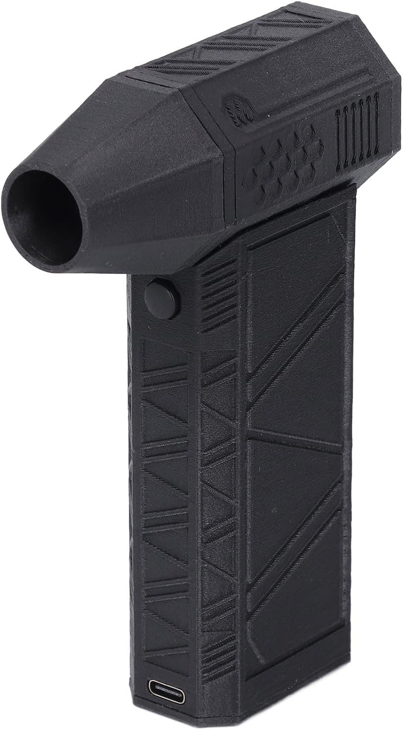 Jet Dry Blower, Electric Air Duster 3 Adjustable Speeds 130000RPM 52M/S Jet Fan Air Blower for Home Car Office Cleaning, Portable and Versatile Use, Jet Fan Mini Blower image number 4