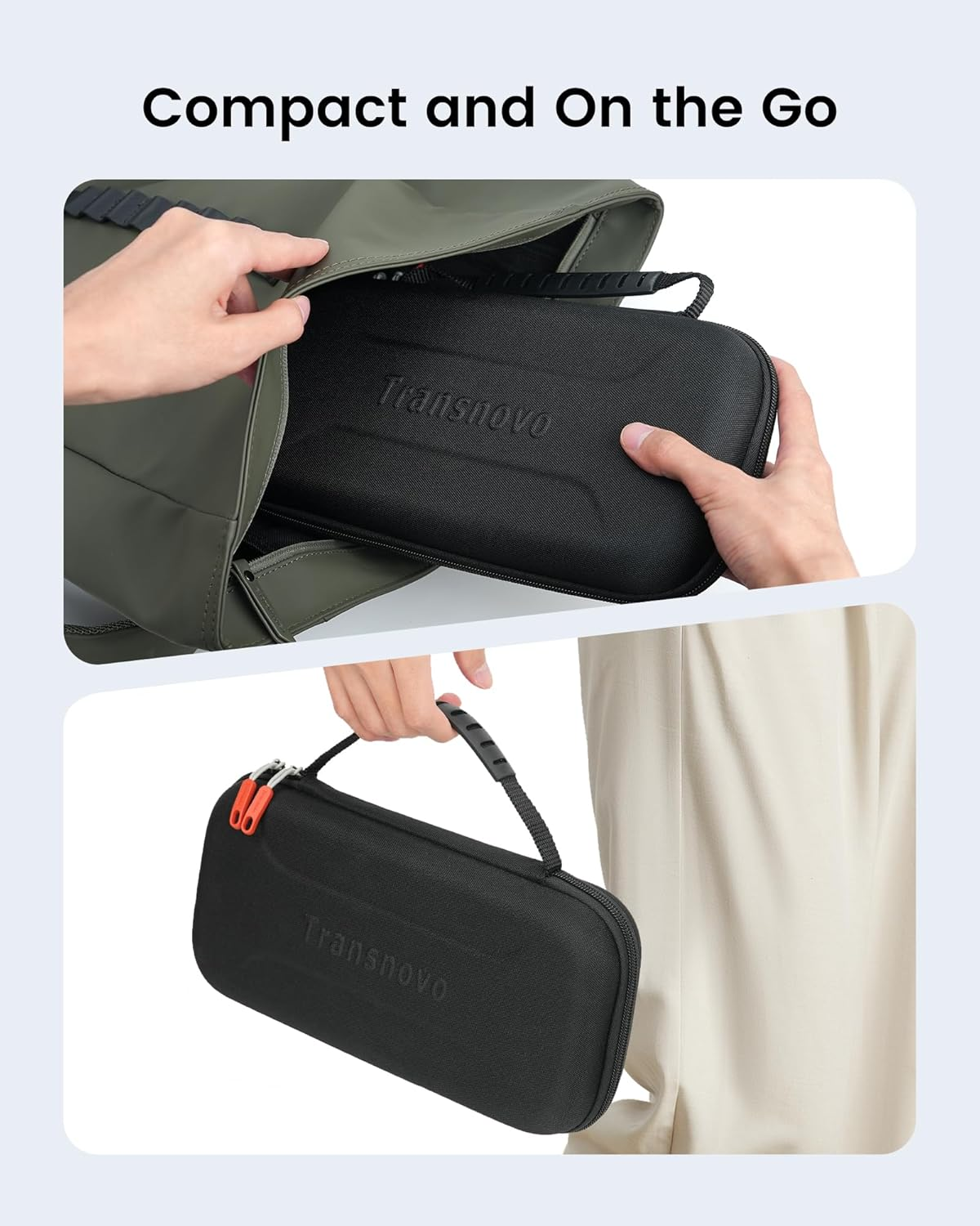 TRANSNOVO Protective Carrying Case Compatible with Nintendo Switch 2 (2025), 16-In-1 Travel Accessories Kit - Includes Screen Protector, Foldable Stand, Thumb Grips, Silicone Cover & Dust Stoppers image number 1