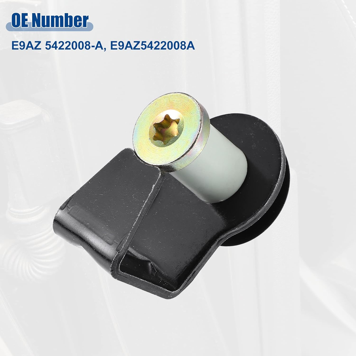 ACROPIX Door Lock Striker Bolt Assembly Replacement Fit for Ford F-150 F-250 - Pack of 2 Black image number 3