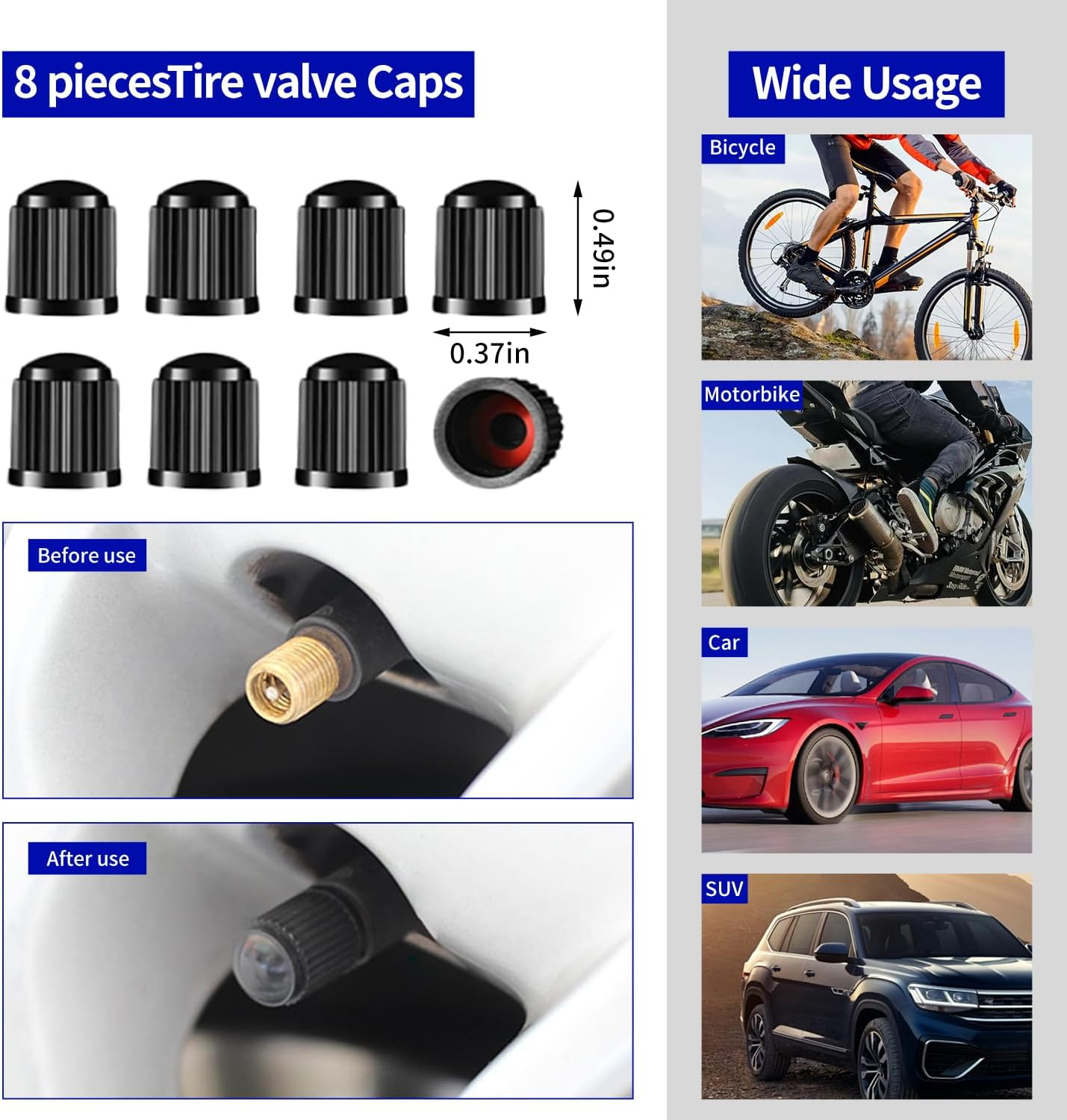 Wetado Auto Trim Removal Tool Kit, Car Door Audio Panel Trim Removal Set 17Pcs - Blue image number 3