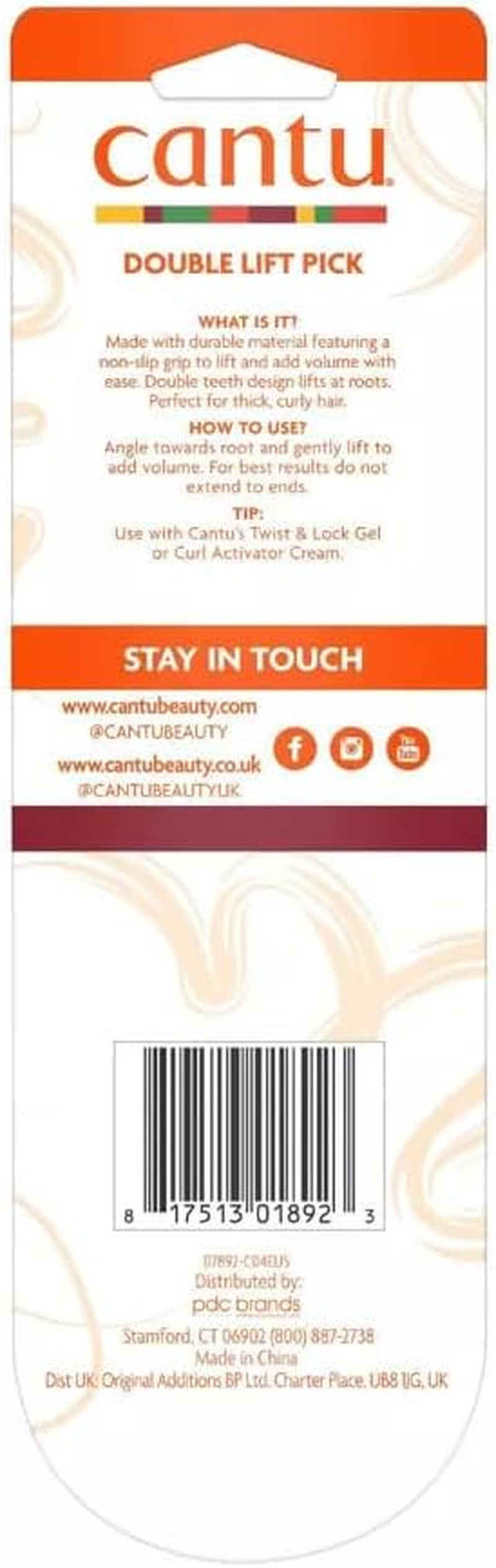 Cantu Extra Lift Double Row Pick image number 4