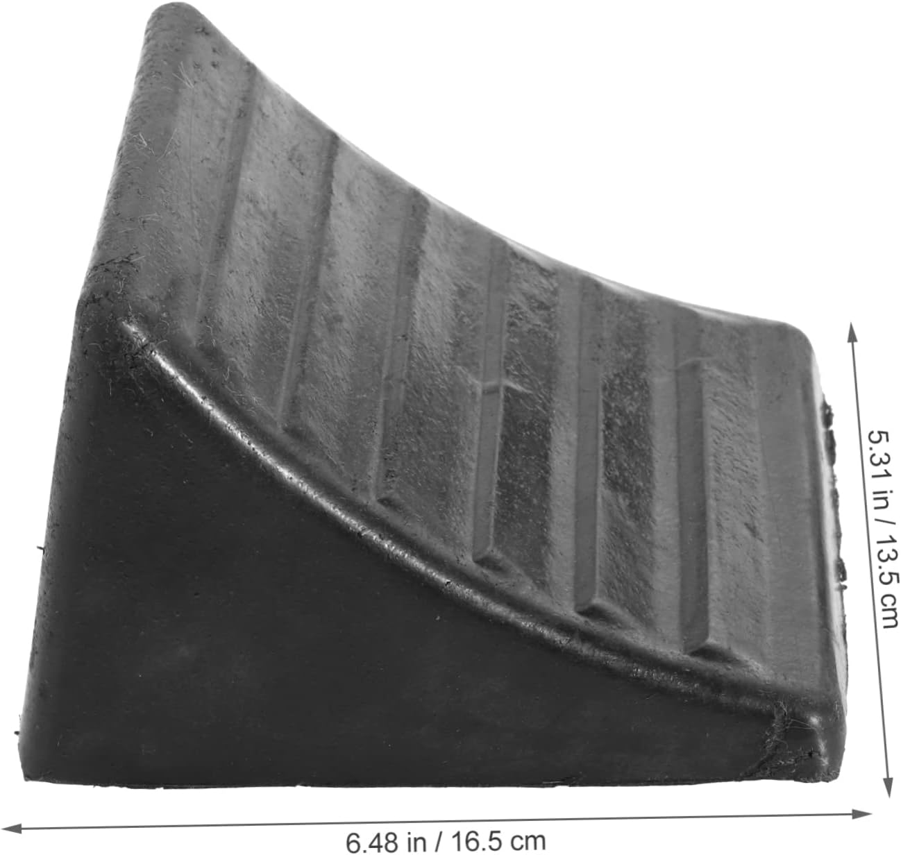 Mobestech Car Wheel Chocks Tyre Slipping Stopper Rubber Slip Wheel Alignment Block Vehicle Chocks image number 1