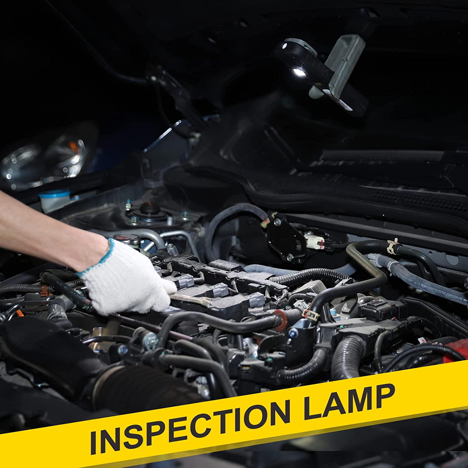 Detailing Light Paint Inspection Lamp: MXLEGNT Rechargeable Led Color Match Lights with Magnet - Swirl Finder - Car Mechanic | 2700K 4500K 6500K | 93+ CRI | 500LM - Detailing image number 3