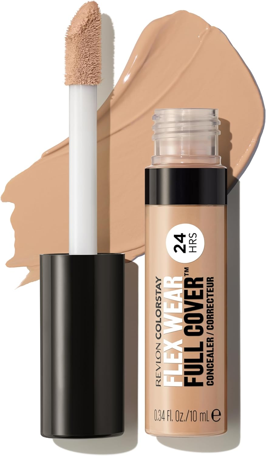 Revlon Colorstay Full Cover Flex Wear Concealer, Medium - Cinnamon image number 5