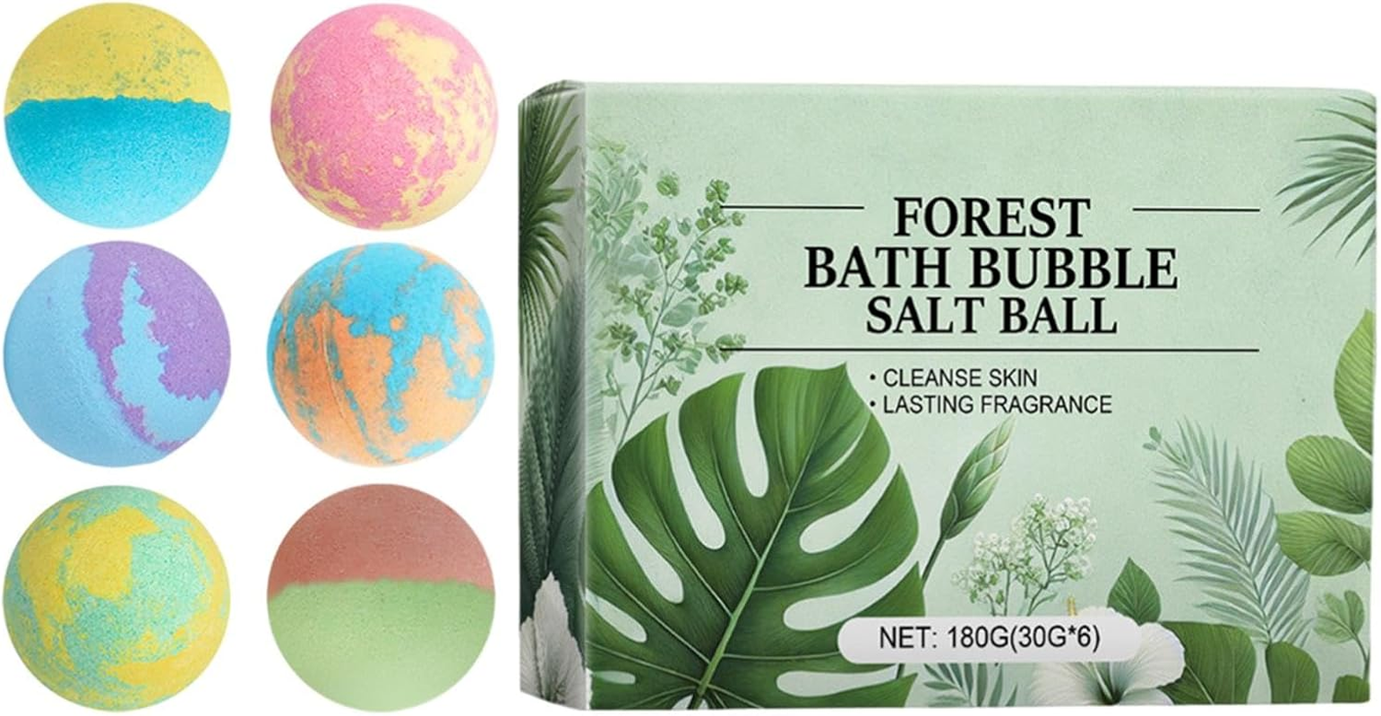 Bubble Bath Ball - Bath Shower Ball | Moisturizing Bath Balls for Women, Natural Bubble Bath Balls for Relaxing and Skin Smoothing image number 3
