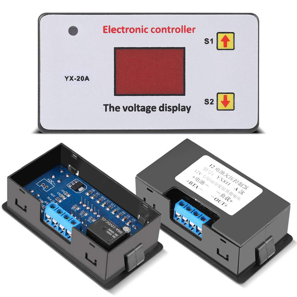 12V Battery Low Voltage Cut off Automatic Switch on under Voltage Controller with LED Indicator image number 4
