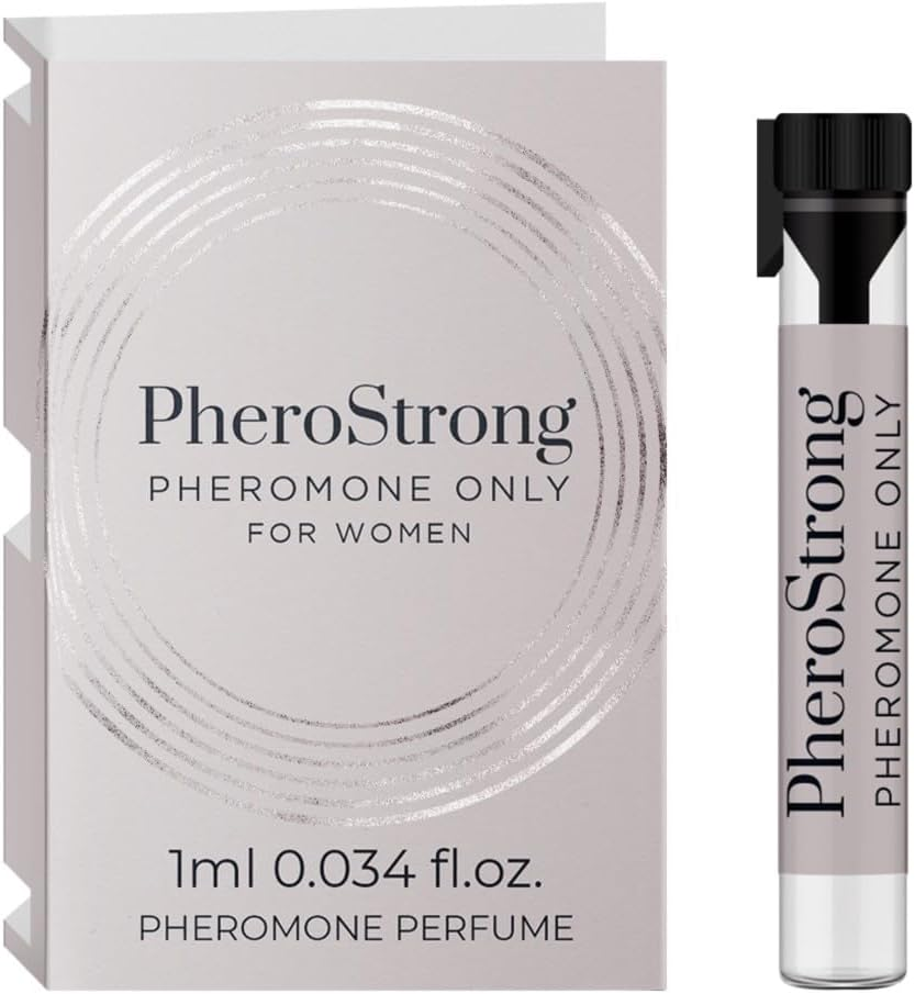 Pherostrong - Female Pheromones Only for Women 1Ml - Invisible Sex Pheromone Perfume Cologne Fragance for Women to Attract Men Long Lasting - Fragances Sampler Travel Size