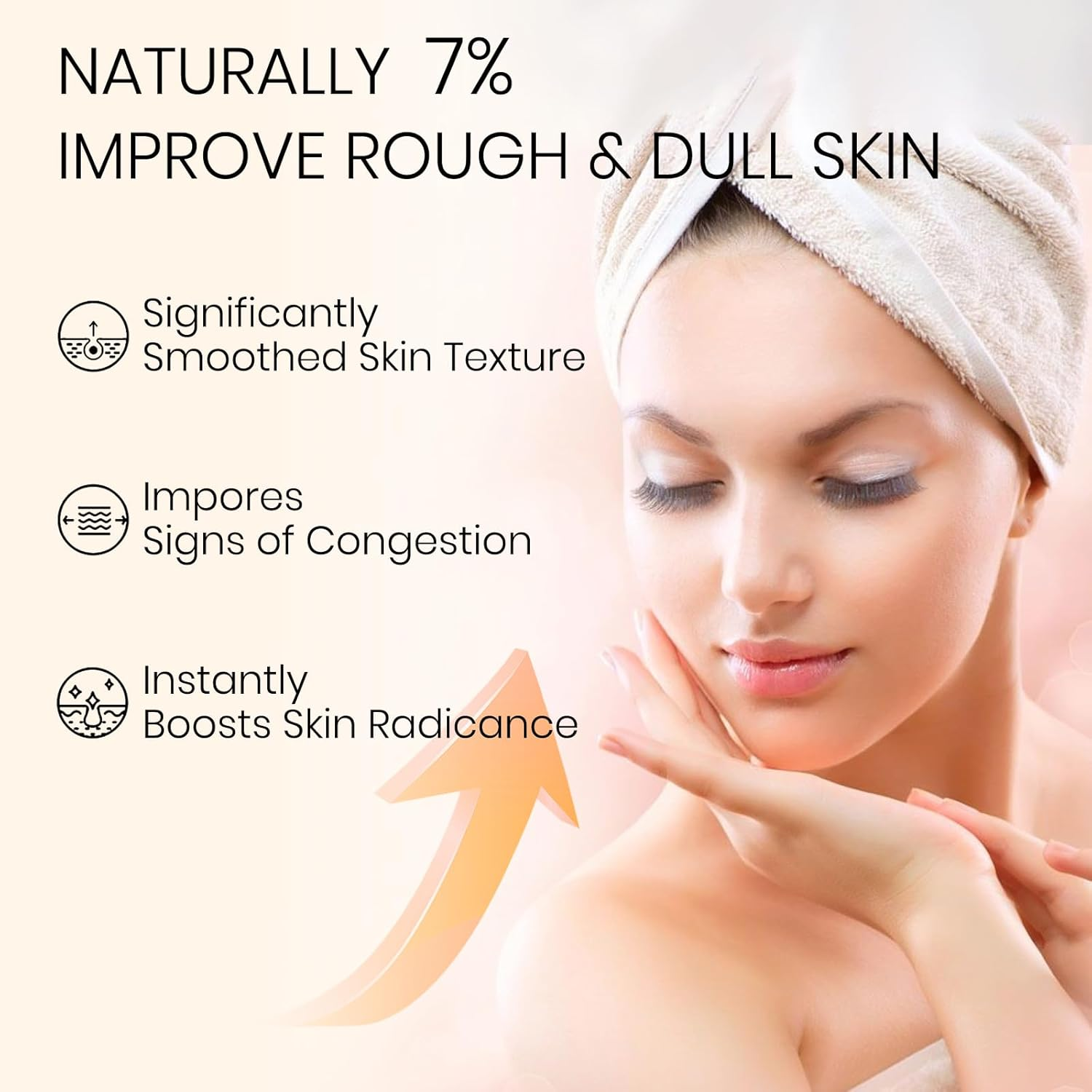 Glycolic Acid 7% Exfoliating Toner for Hydrating & Smoothening, Multi-Functional Gentle Serum for Face, Body & Underarms, Help with Skin for Women & Men - 240Ml (8.44 Fl Oz) image number 3