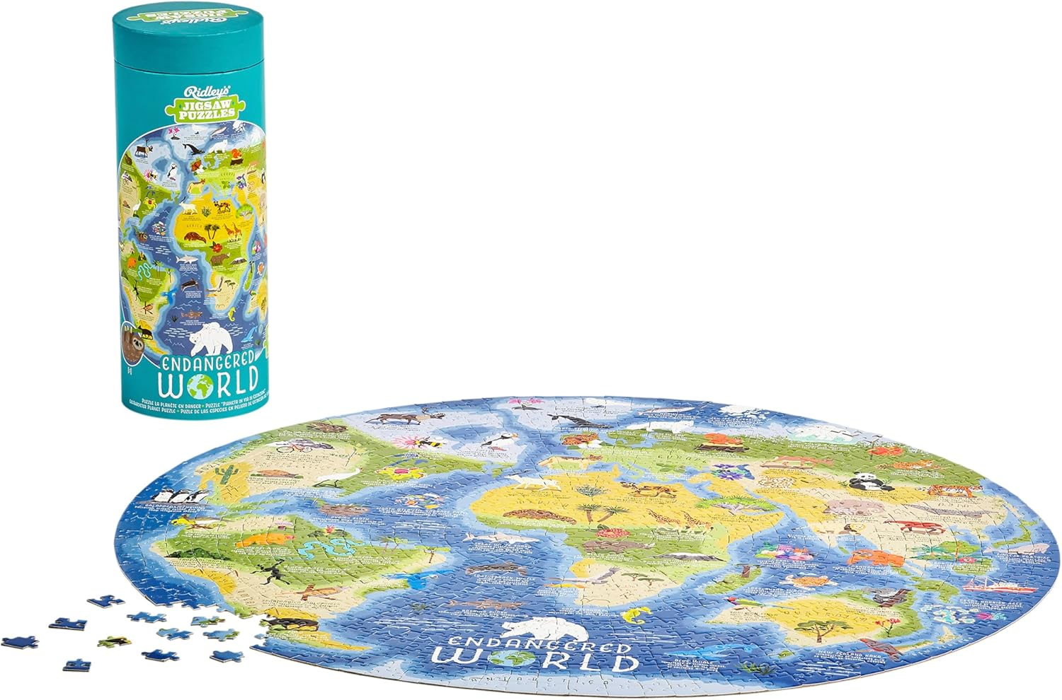 Ridley'S Endangered World Jigsaw Puzzle (1000 Pieces) image number 4