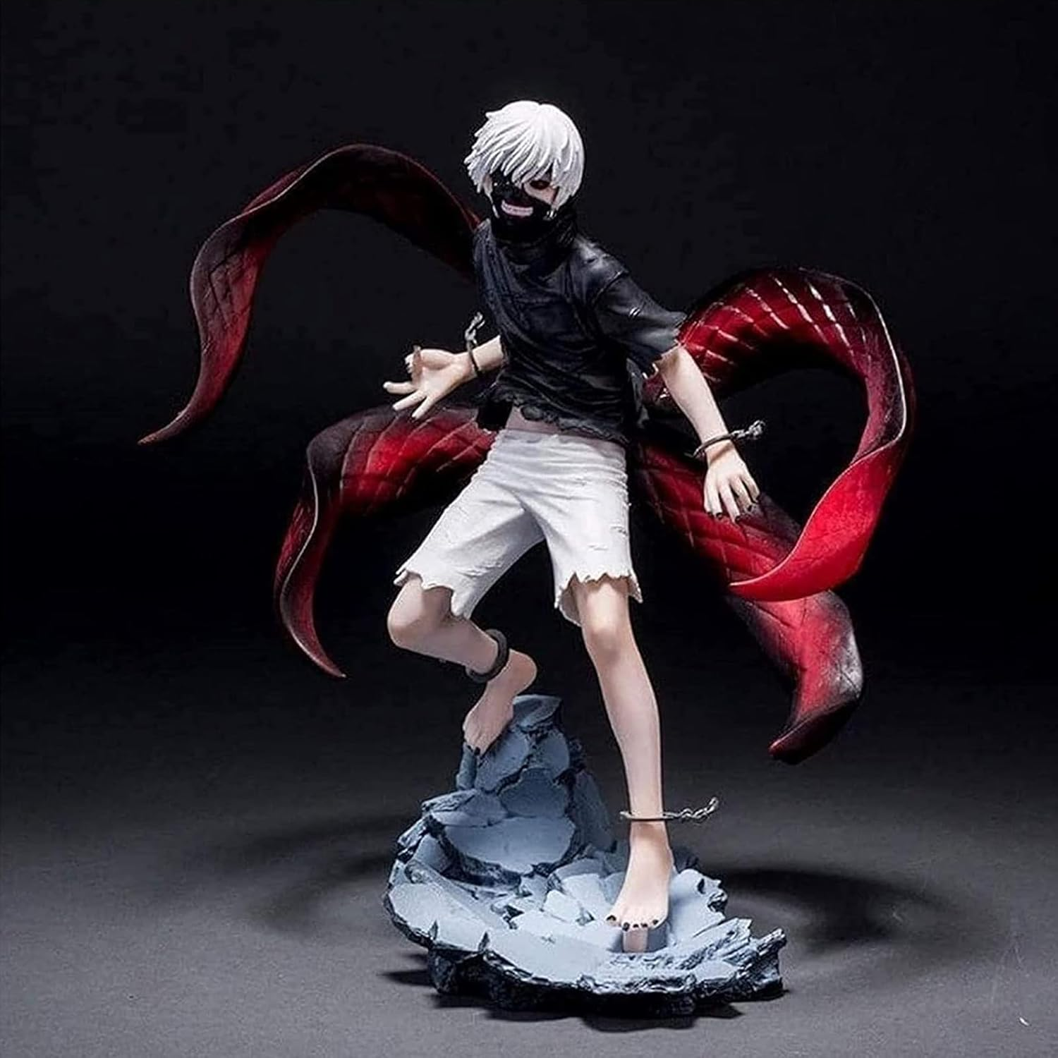 Anime Tokyo Ghoul Action Figure Awakened Ver Toy Doll Statue 3D Model - Hight 23Cm Anime Fans Lovers Desktop Decoration Gift image number 5