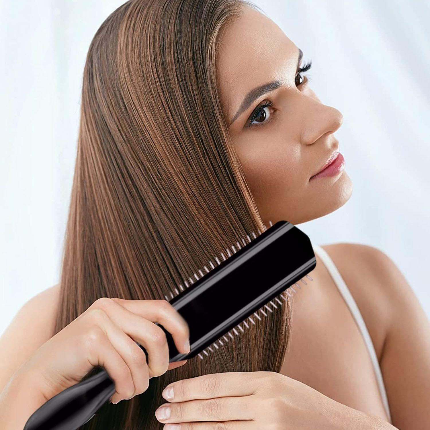 Pack of 3 Plastic Curly Hair Combs, Combs and Knot Comb, Reusable, Universal for Men and Women, Comfortable for Travel and Hairstyle Accessories image number 2