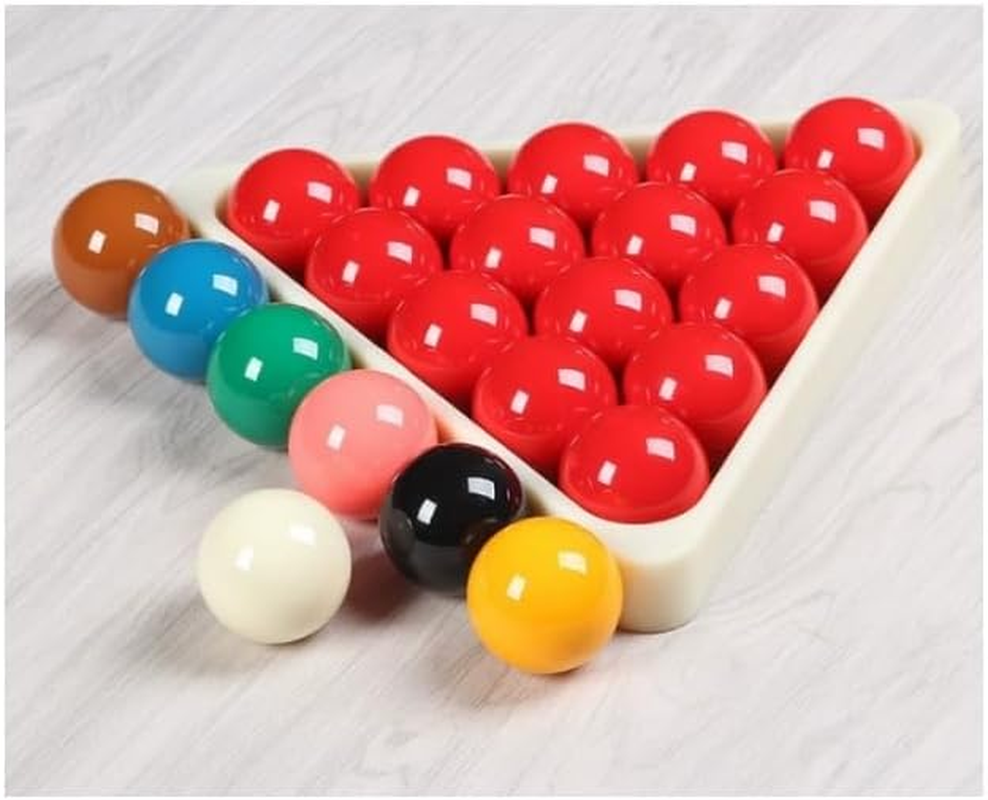 Pool Ball Rack Durable Plastic Billiard Triangle Rack for Tournament, Home Use - Fits 5.25Cm Balls. image number 2