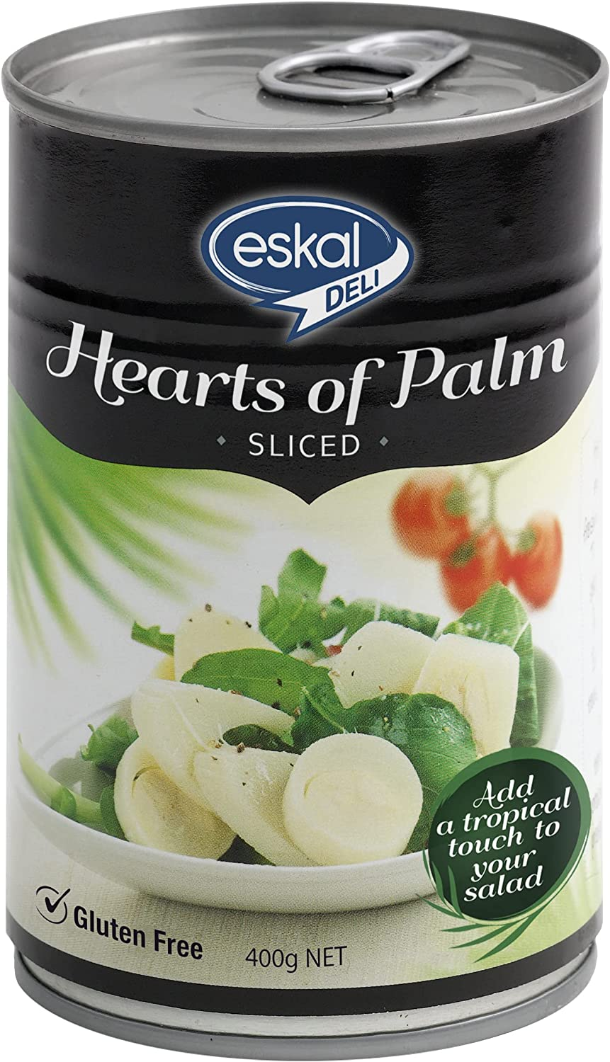 Eskal Deli Gluten Free Hearts of Palm Sliced Can 400 G
