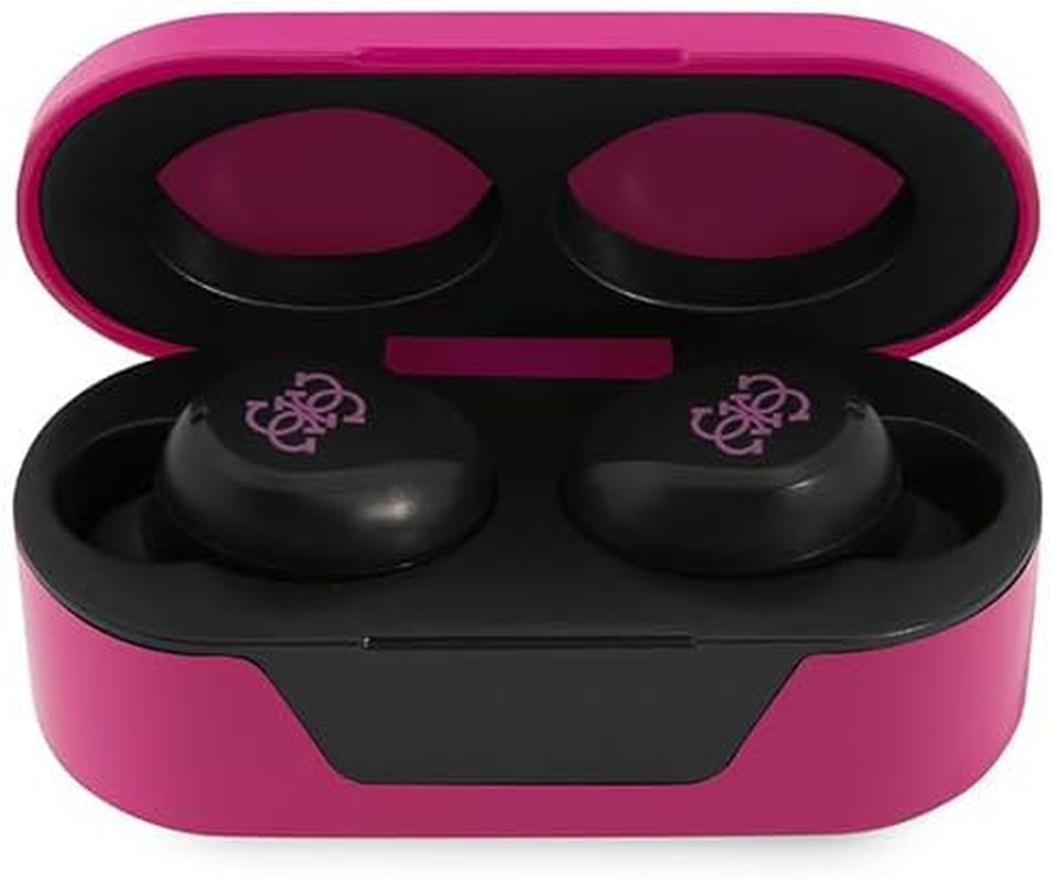 CG Mobile Guess Bluetooth Headphones TWS + Docking Station Magenta image number 2