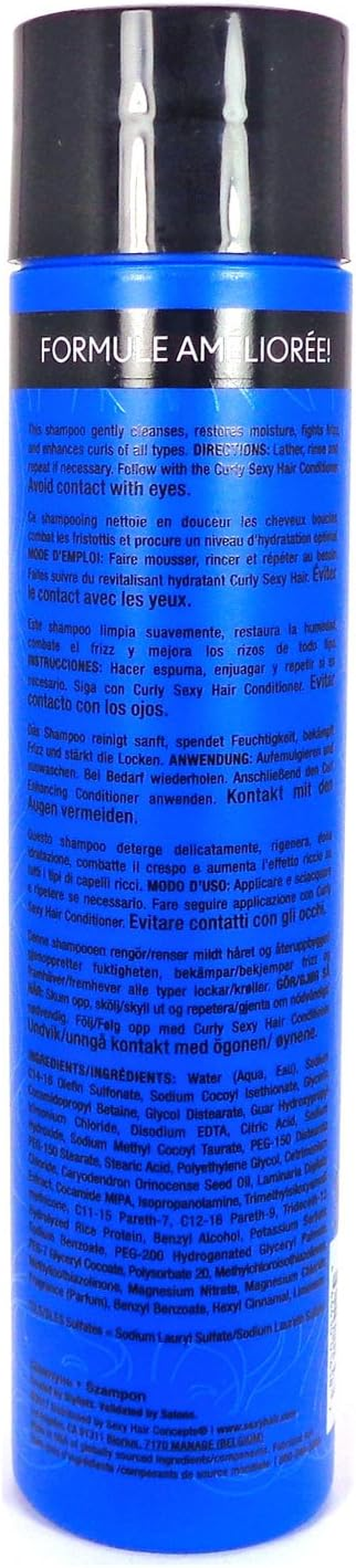 Sexy Hair Curly Sexy Hair Color Safe Curl Defining Shampoo, 10.1 Fluid Ounce image number 1