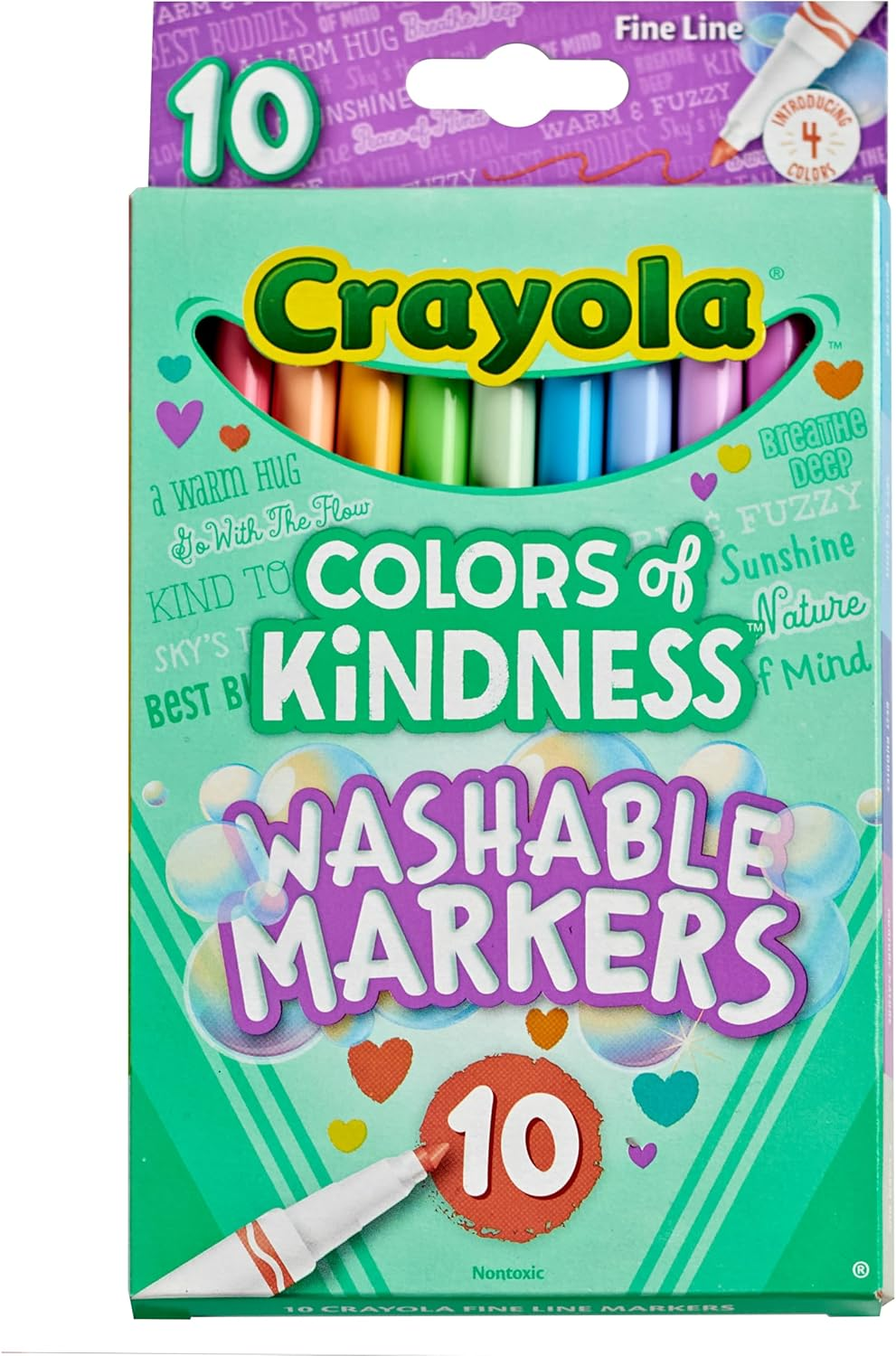 10Ct COK Fineline Wash Markers image number 3
