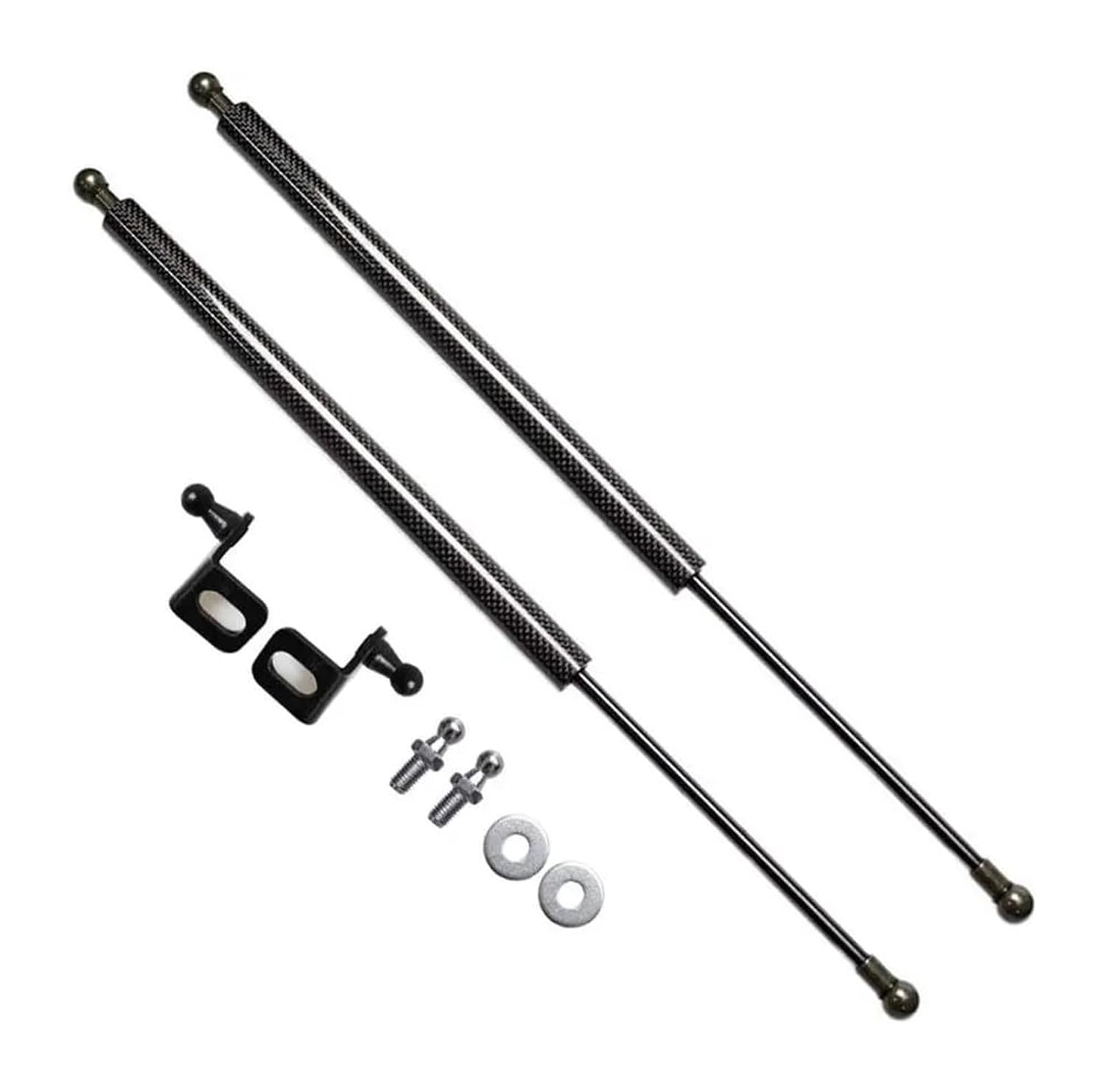 For Suzuki for Swift A2L for Swift Sport ZC33S 2017-2023 Hood Bonnet Piston Rods Gas Struts Lift Support Shock Dampers (Color : Carbon Fiber Orange)