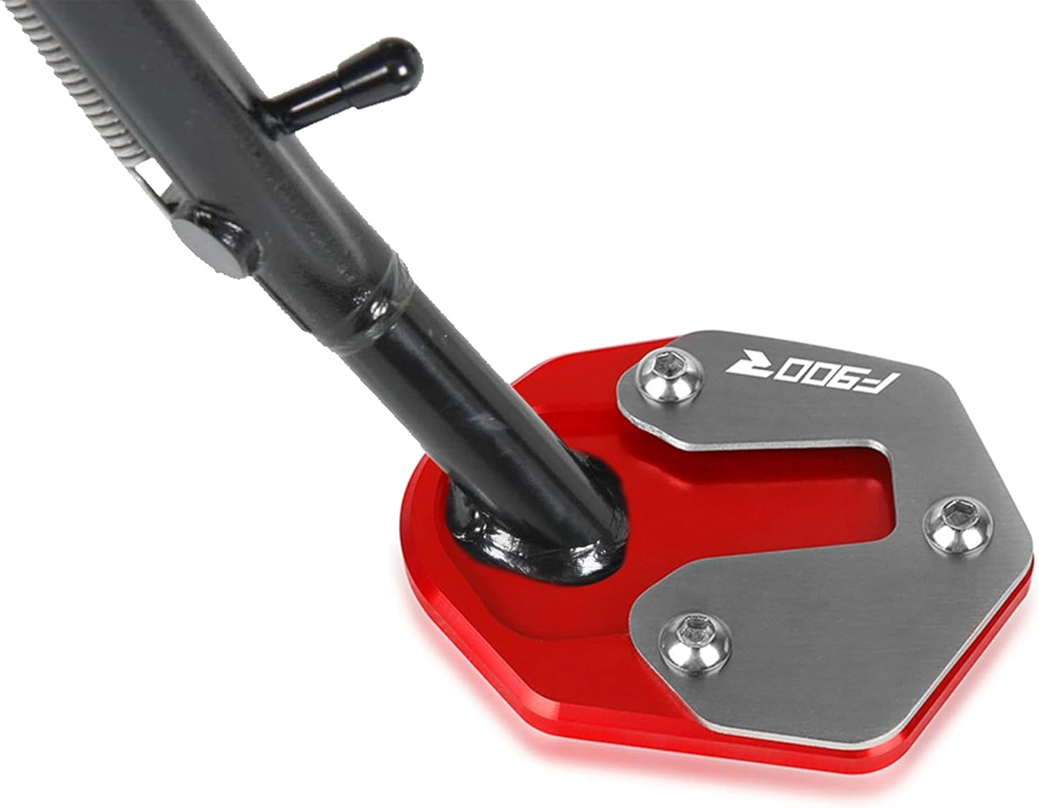 Motorbike Side Kickstand Pad for B&M-W F900R F900XR 2019 2020 2021 Motorcycle Accessories Kickstand Foot Side Stand Extension Pad Support Plate (Color : 2, Size : A)