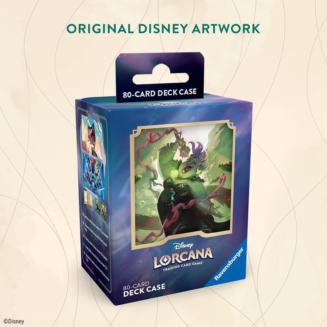 Ravensburger Disney Lorcana S7 Archazia'S Island Deck Box: Ursula &ndash; Deceiver of All image number 3