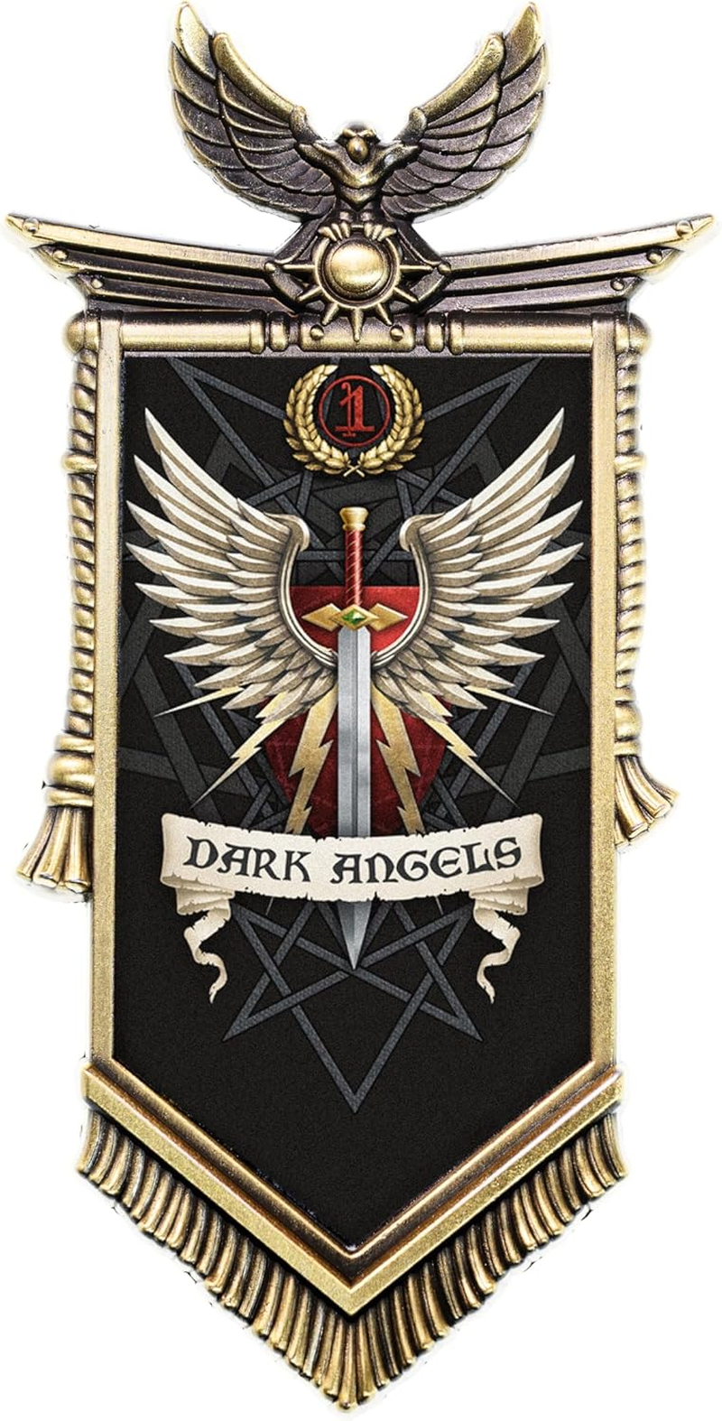 Starforged Warhammer 30K Horus Heresy Space Marine 2 Legion Fridge Magnet Chaos Official License Other-Night Lords I