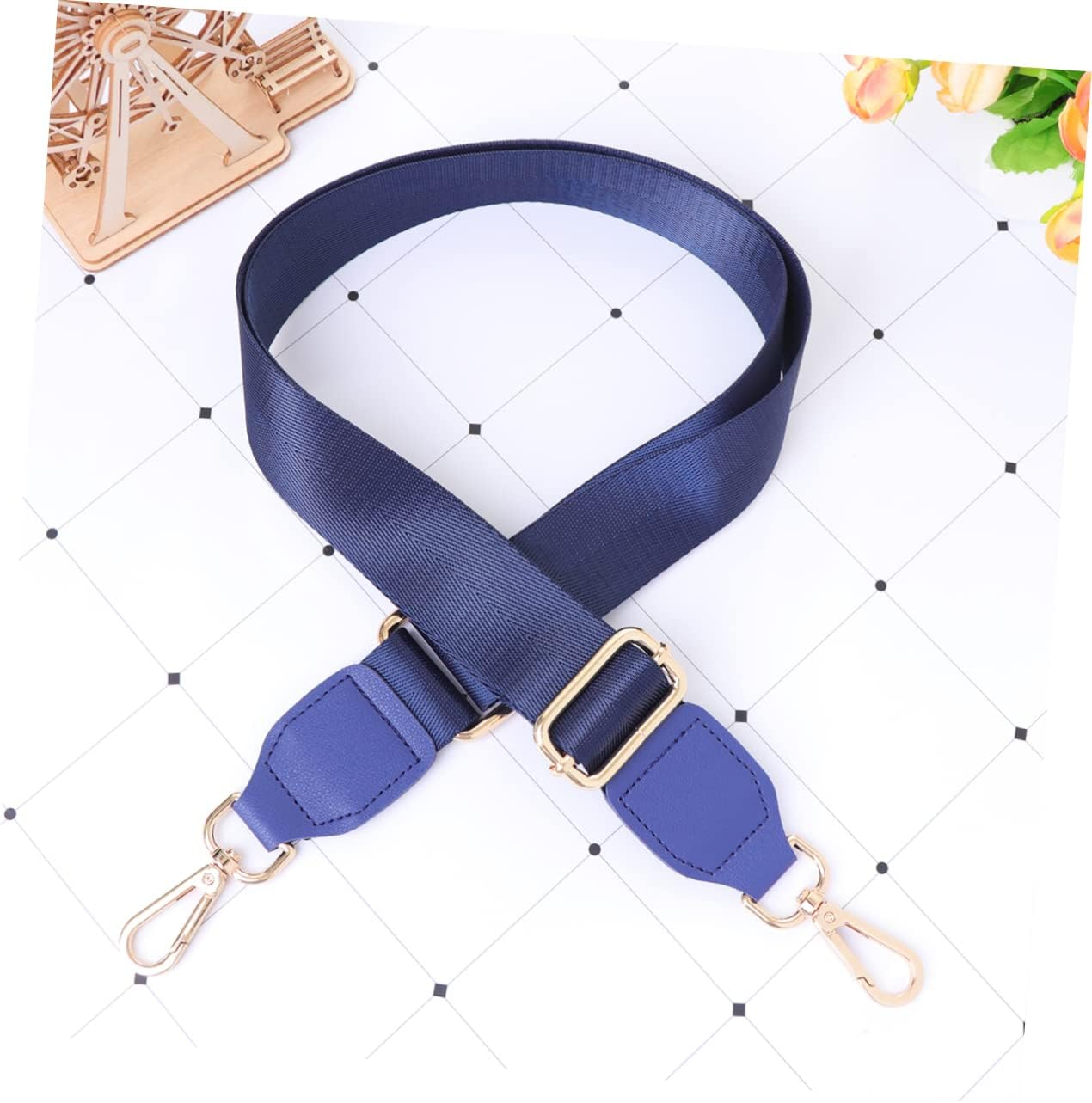 TEHAUX 2Pcs Fashion Bag Strap Adjustable Crossbody Bag Straps for Women for Travel image number 5