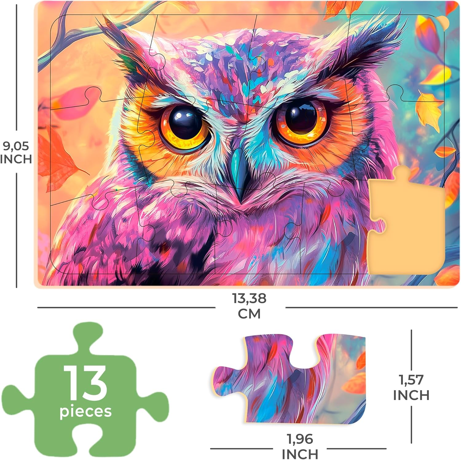 QUOKKA 13 Piece Dementia Activities for Adults - 3 Set Dementia Puzzles for Elderly - Large Piece Gifts Products for Seniors - Alzheimers Jigsaw Puzzle Games for Adults with Cat, Dog, and Birds