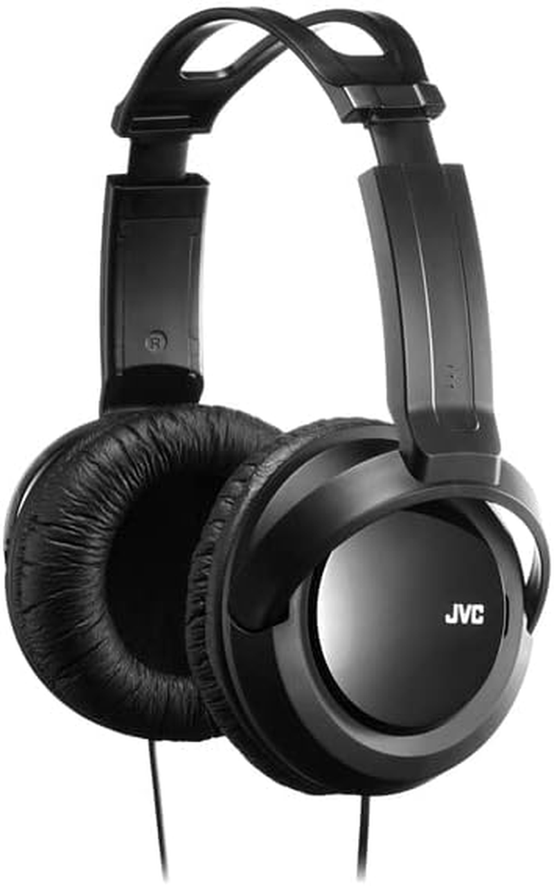 JVC HARX330 Full Size Extra Bass Headphone around Ear (Black) image number 6