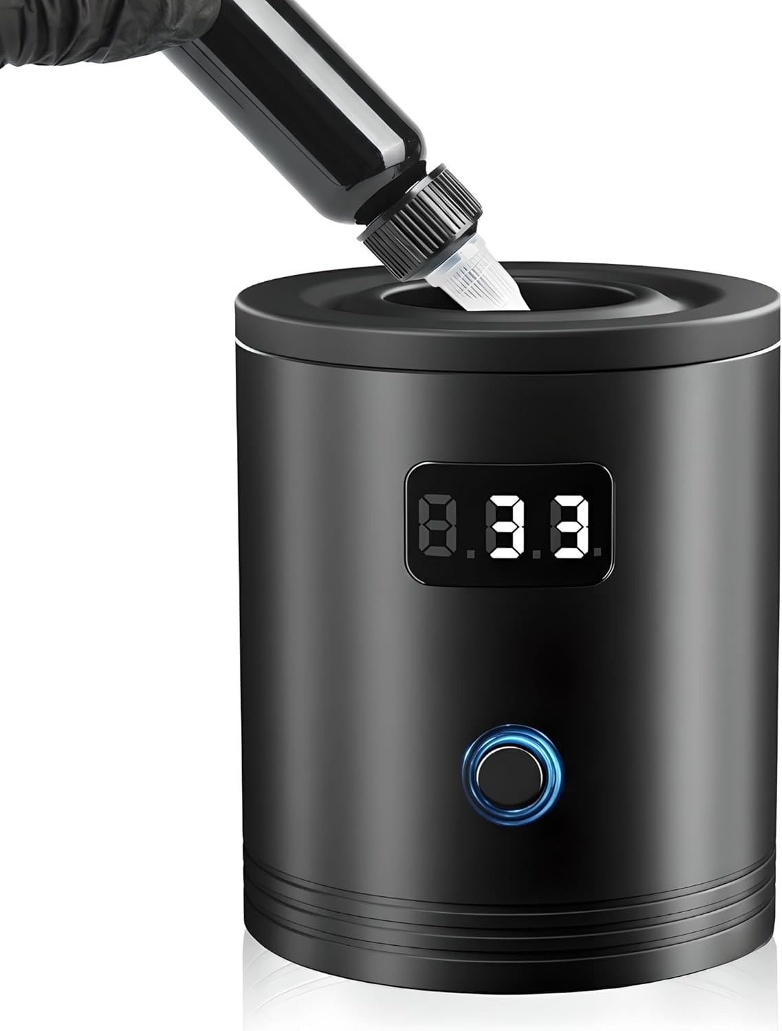 Cordless Vortex Paint Mixer丨With 3-Speed Adjustment & LCD Digital Display & Suction Cup Design, Mini Model Paints Shaker Mix Machine for Acrylic Paint Nail Polish Eyelash Adhesives（1000Mah） image number 3