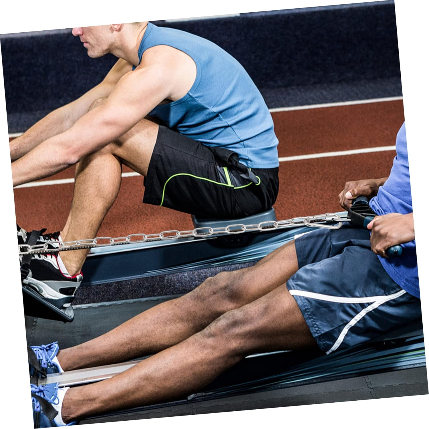 KOMBIUDA 1Pc Fitness Machine Extensive Chain Handle Grip Accessories for Fitness Equipment Durable and Reliable Attachment for Cable Pulley Systems image number 4