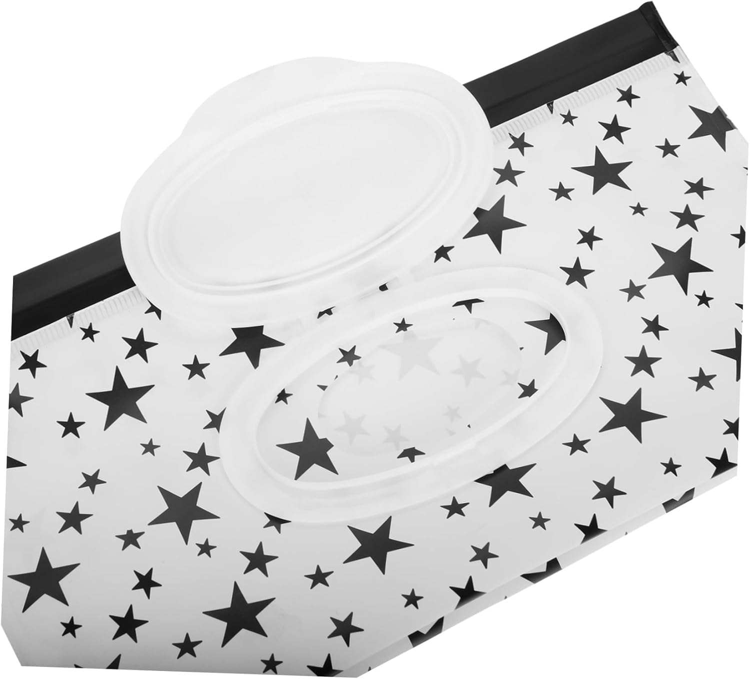 2Pcs Portable Wipes Container Refillable Wipe Pouch Travel Bag Car Bedside Tissue Dispenser Holder Case image number 6