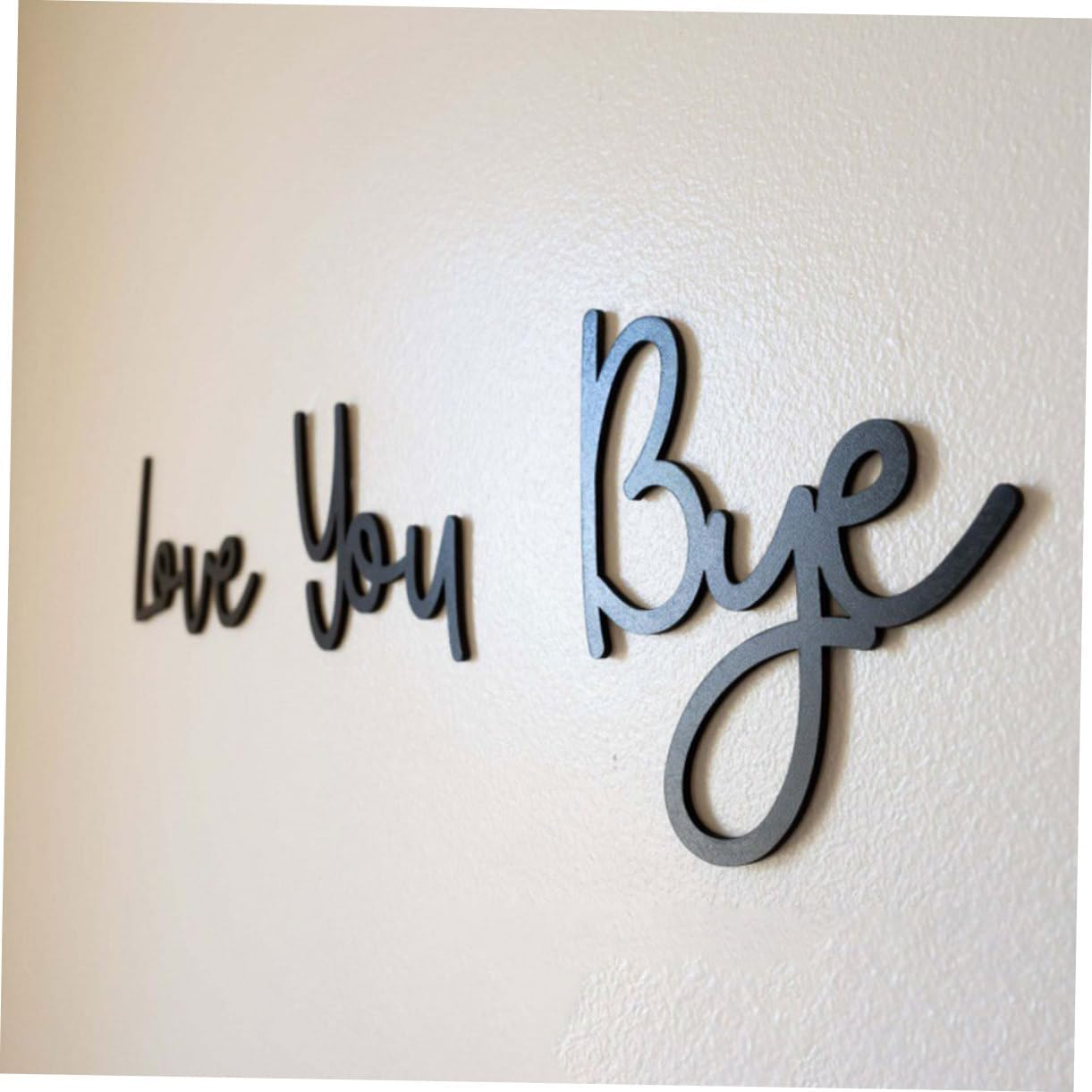 Levemolo Wooden Letter Wall Art Life Decor Handcarved Pine Wood Sign for Living Room Bedroom Entryway Artistic Home Ornament image number 4