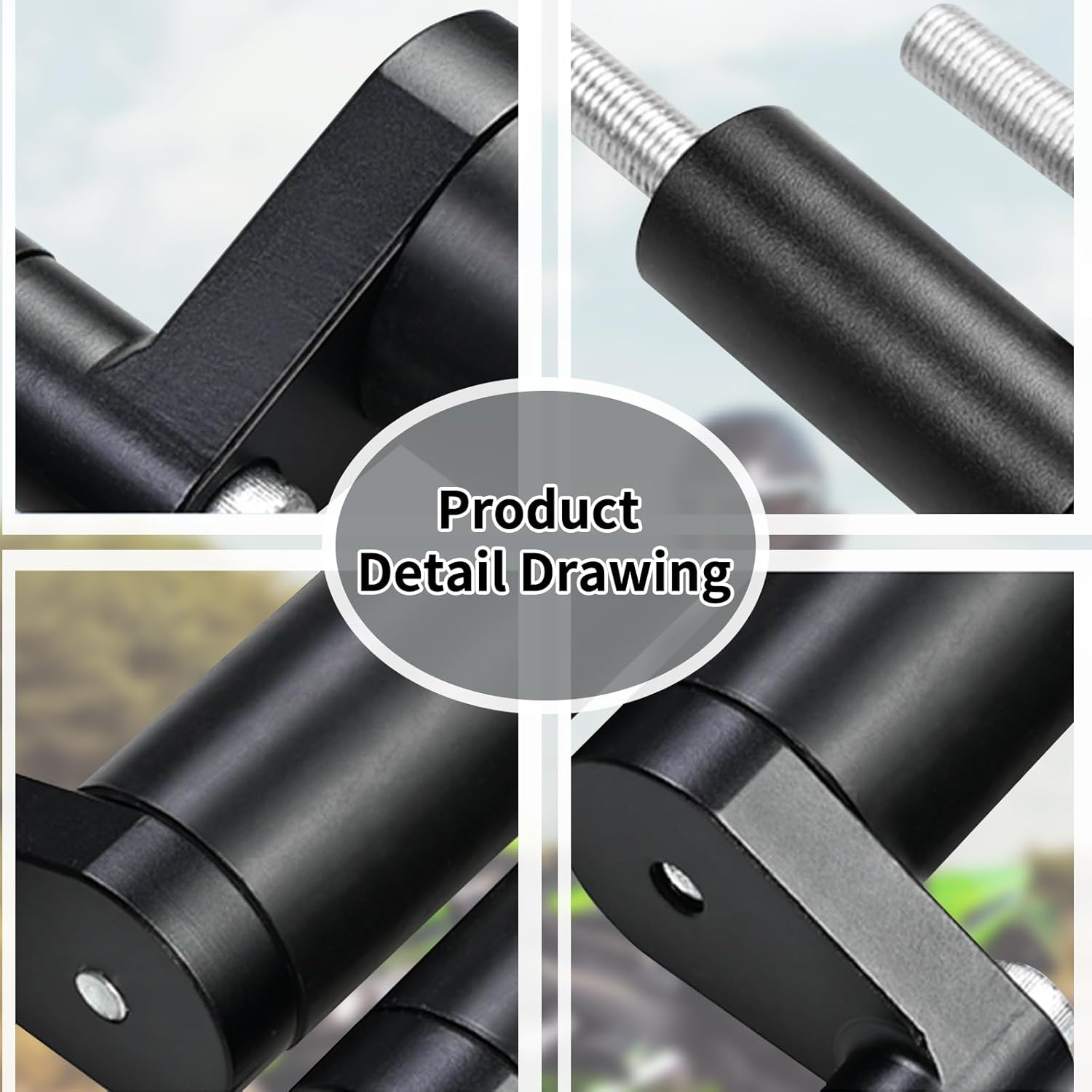 No Cut Frame Sliders Fits Kawasaki Ninja 400 Z400 Z 400 for ABS & NON ABS Models 2018-2023 750-4159 image number 5