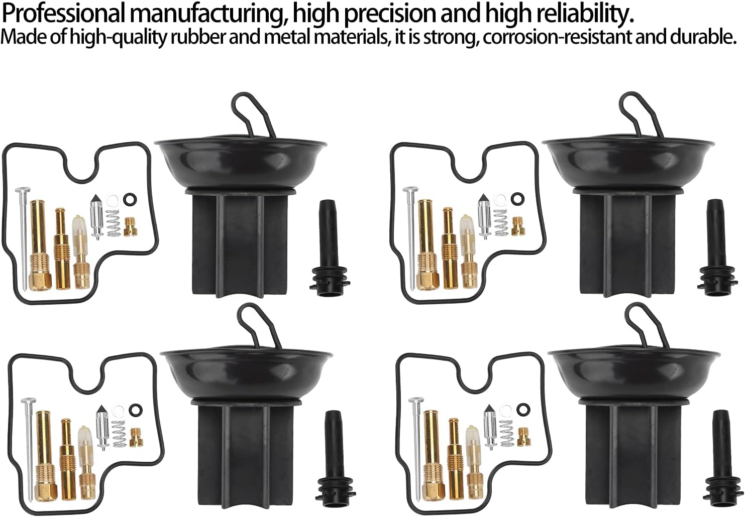 Motorcycle Carburetor Repair Kit, Powersports Carburetors, Carb Overhaul Accessory Replacement for CBR400 CBR 400 NC29 CBR250 CBR 250 NC22 image number 4