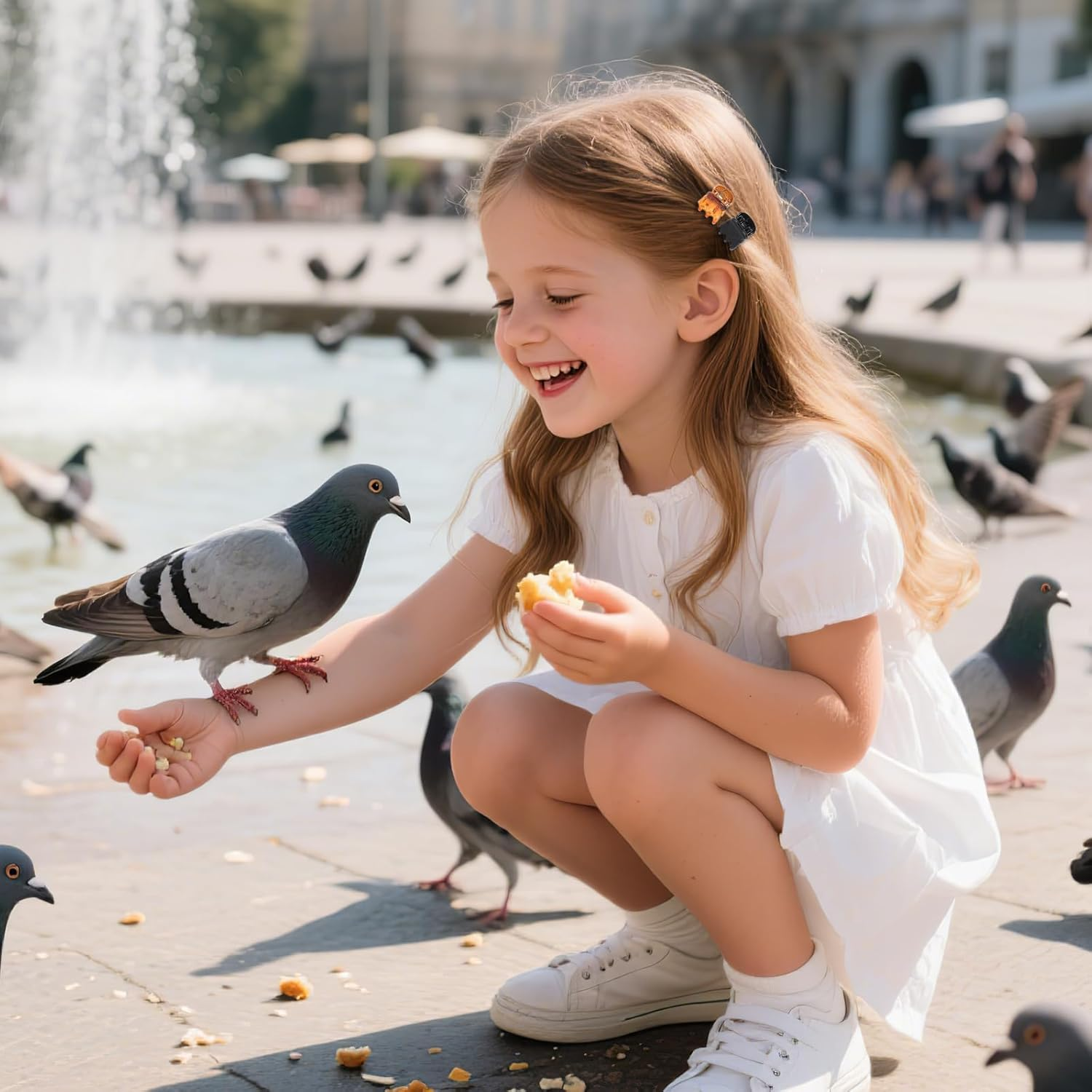 Pack of 50 Small Hair Clips, Mini Non-Slip Hair Clips, Plastic Hair Clips, Hair Clips for Girls Women (Black, Brown) image number 1