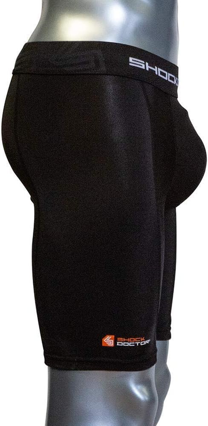 Shock Doctor Mens 221 Boy'S Compression Shorts image number 1