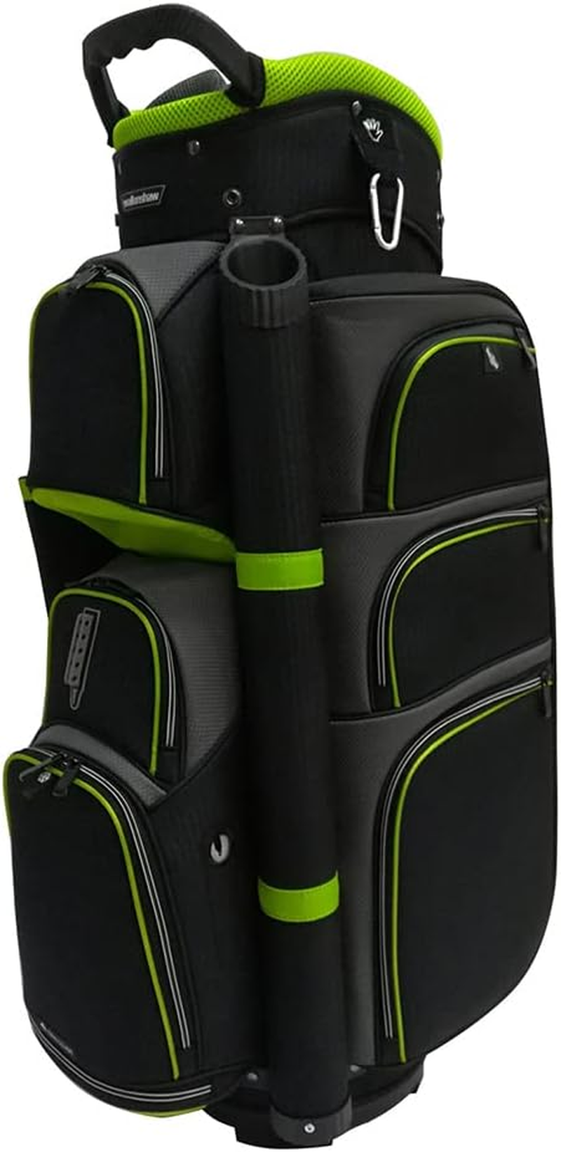 Walkinshaw Triumph Golf Bag, Black/Charcoal/Lime