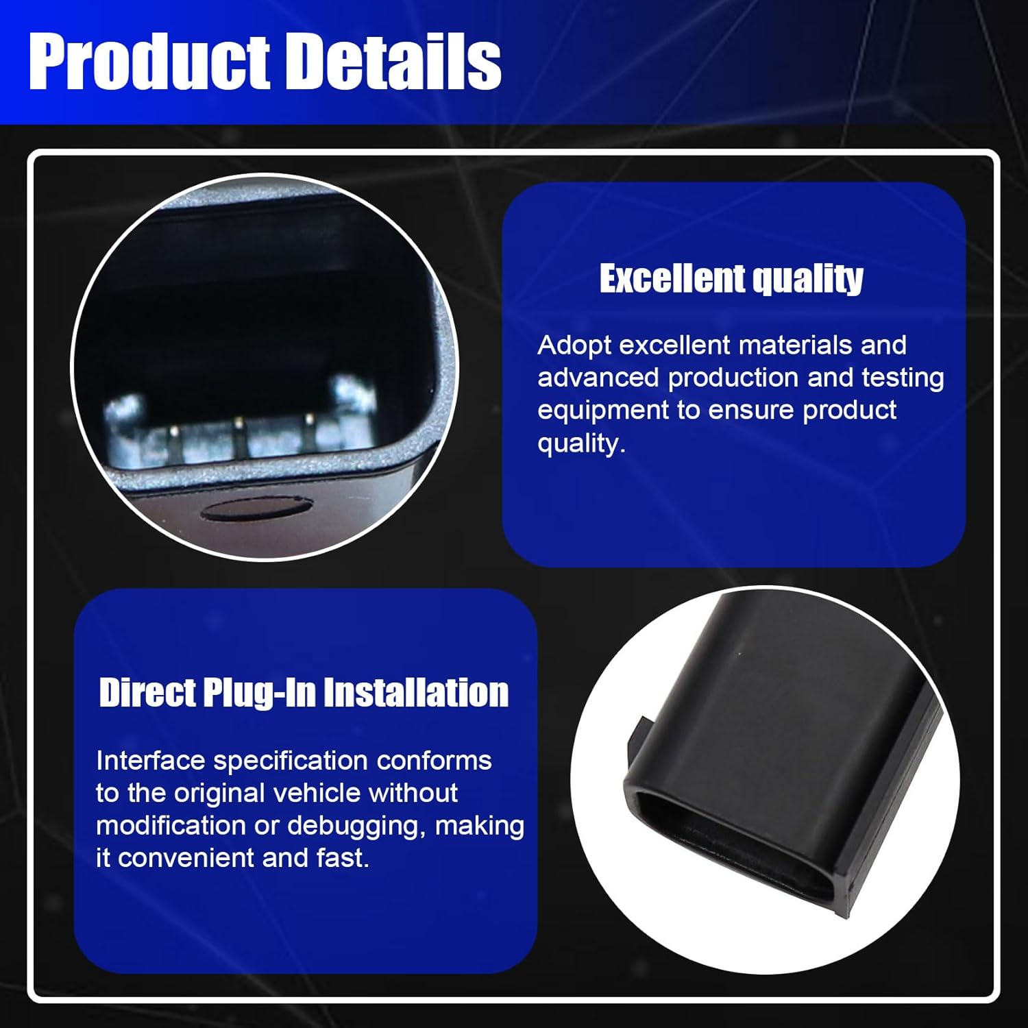 FZJDSD MAP Manifold Absolute Pressure Sensor Compatible with Ford F-250 F-350 Super Duty 6.7L Diesel 2011-2019 Replace BC3Q-9F479-AD image number 5