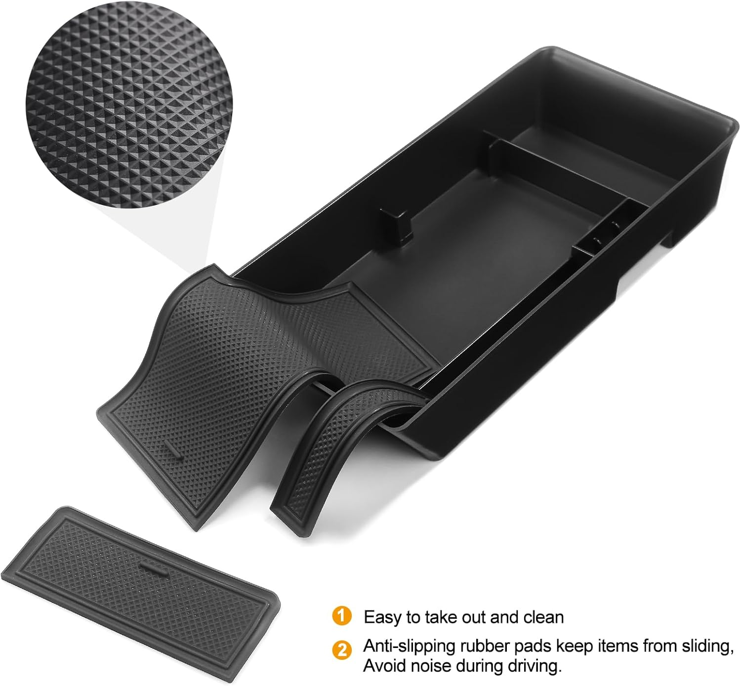 CKE for 9Th Gen Camry LE SE XLE XSE Compatible with Toyota Camry 2025 Accessories Car Center Console Organizer Armrest Box Armrest Cover Armrest Storage Box Insert Tray image number 6