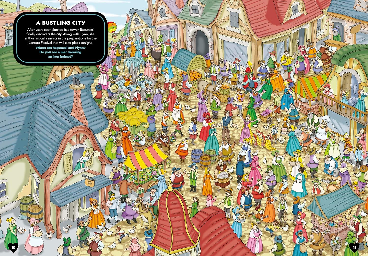 Where Are the Princesses? a Royal Search-And-Find Activity Book (Disney Princess) image number 2