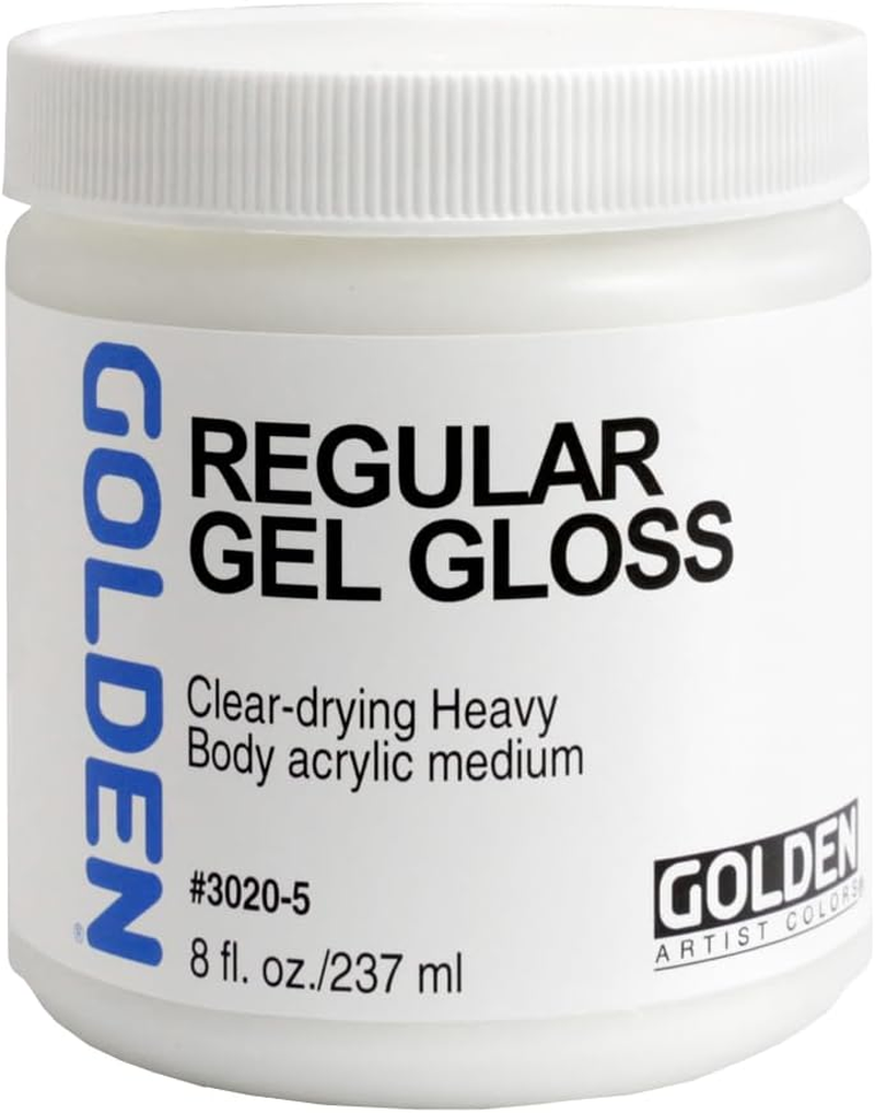 Golden Regular Gloss Gel Medium-8 Ounce (30205) image number 1