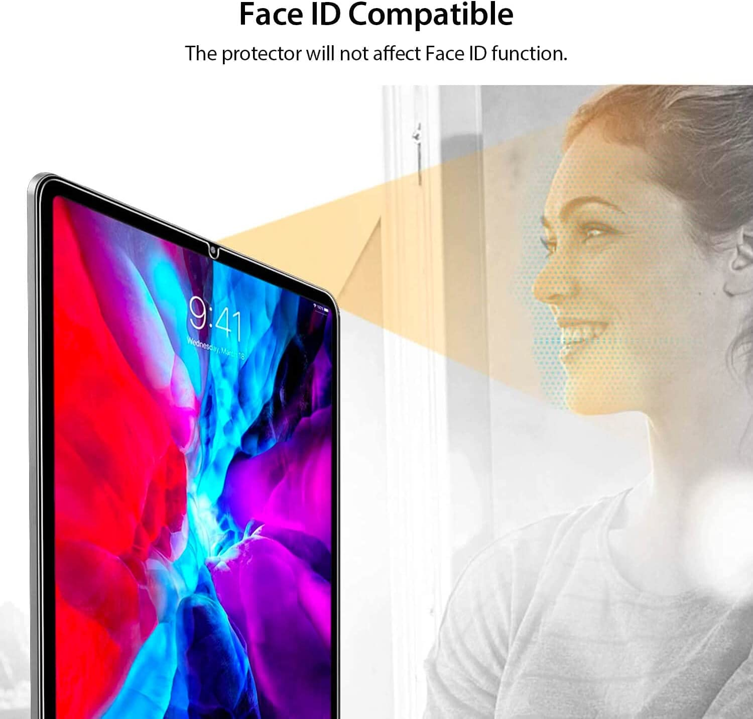 ZUSLAB Screen Protector for Ipad Mini 7 (2024) / Ipad Mini 6 (2021) 7Th & 6Th Generation Tempered Glass Screen Protector Film High Definition & Apple Pencil Compatible (8.3") image number 1