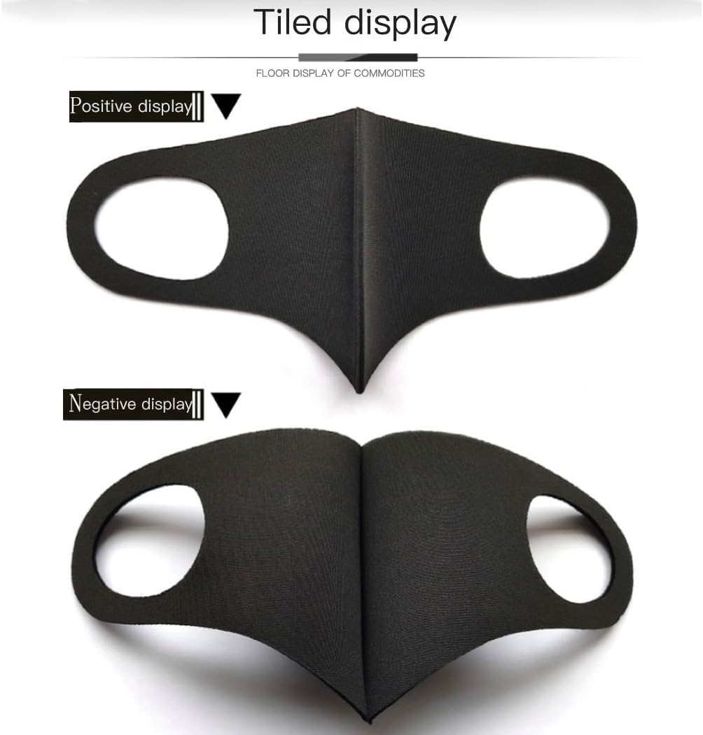 Tongke 3 Pack Men & Women'S Face Mask, Washable Reusable Fabric Face Masks image number 3